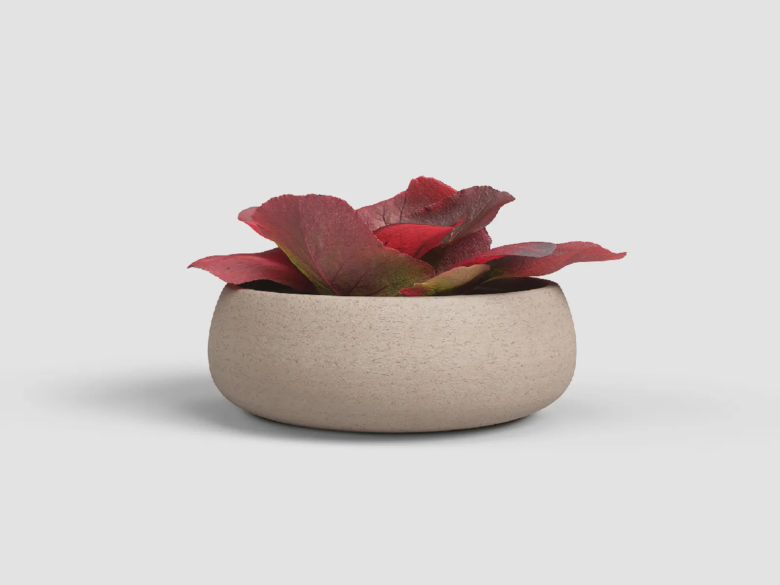 Mísa|květináč HEMERA, 29cm, keramika, šedá|TAUPE|Artevasi