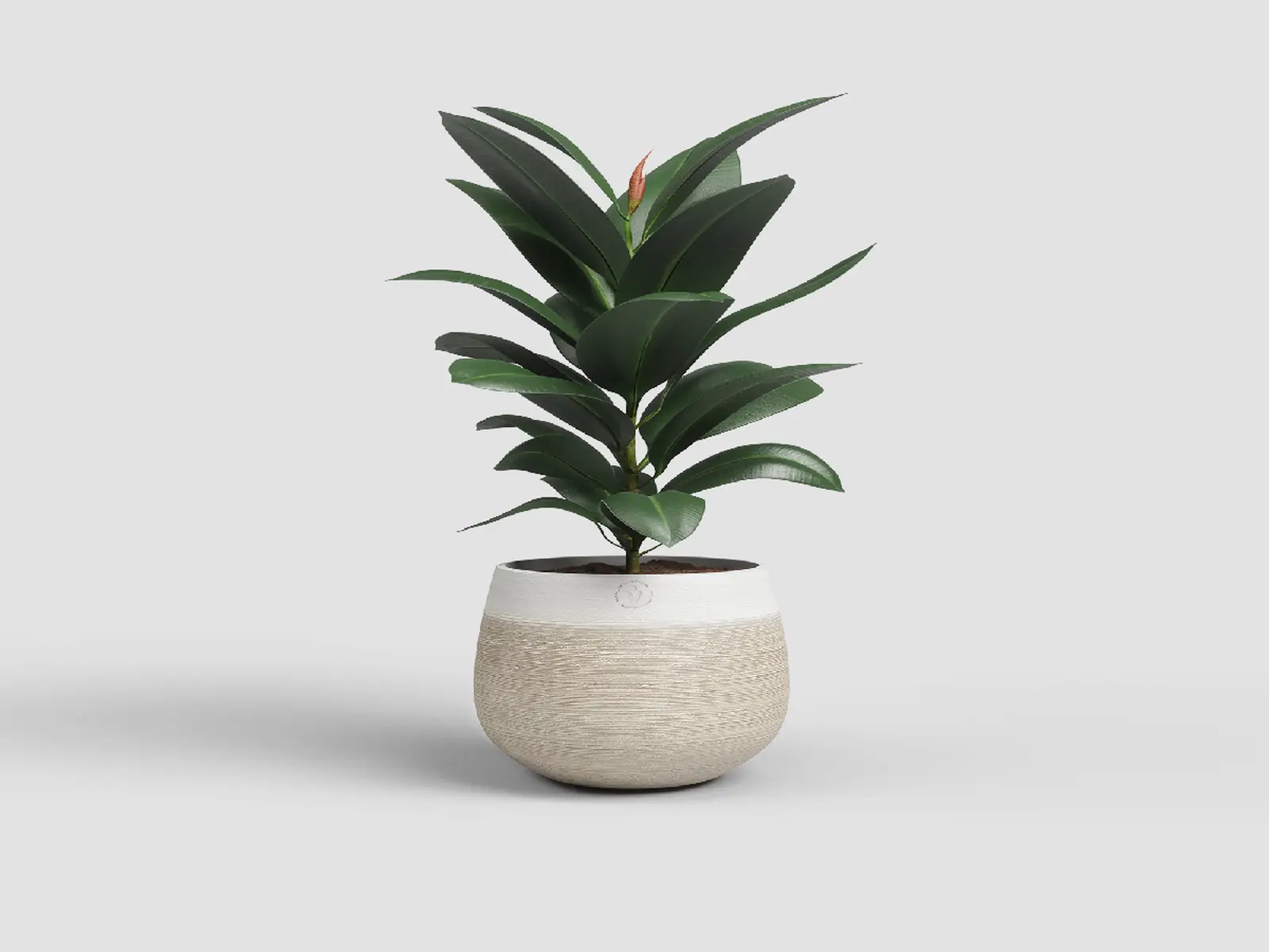 Květináč ANTHEIA, 31cm, keramika, béžová|BEIGE|Artevasi