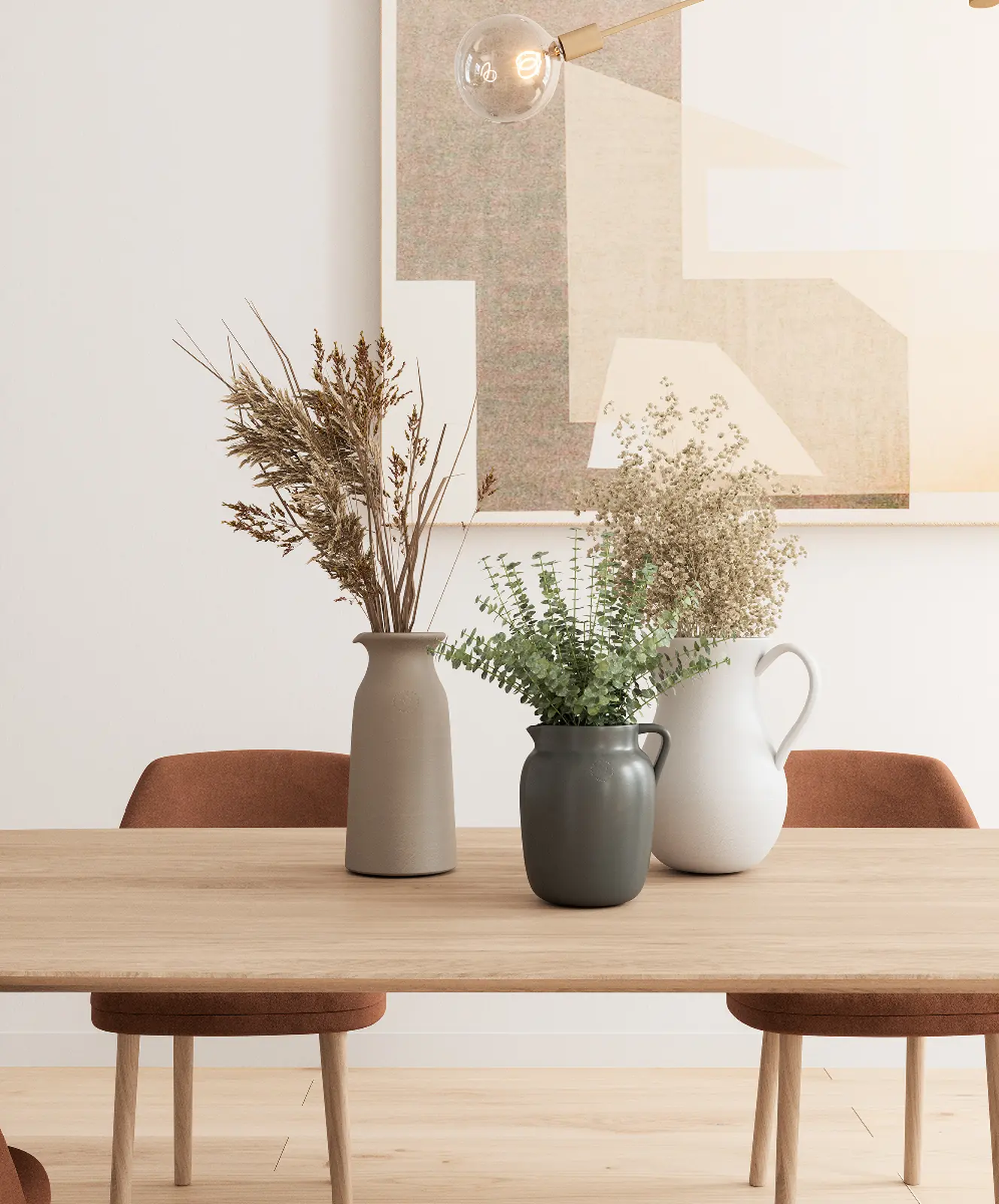 Džbán BIA, 30cm, keramika, béžová|BEIGE|Artevasi