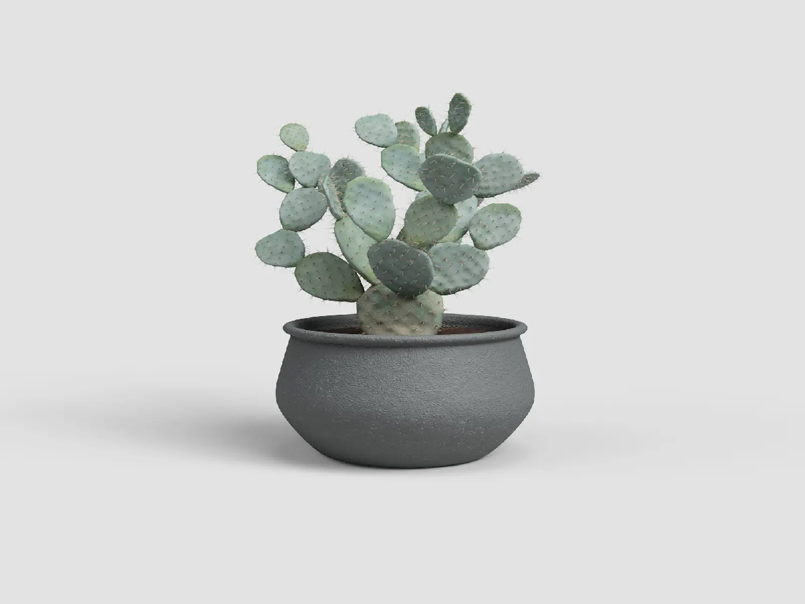 Květináč ARTEMIS, 31cm, keramika, tm.šedá|ANTHRACITE|Artevasi