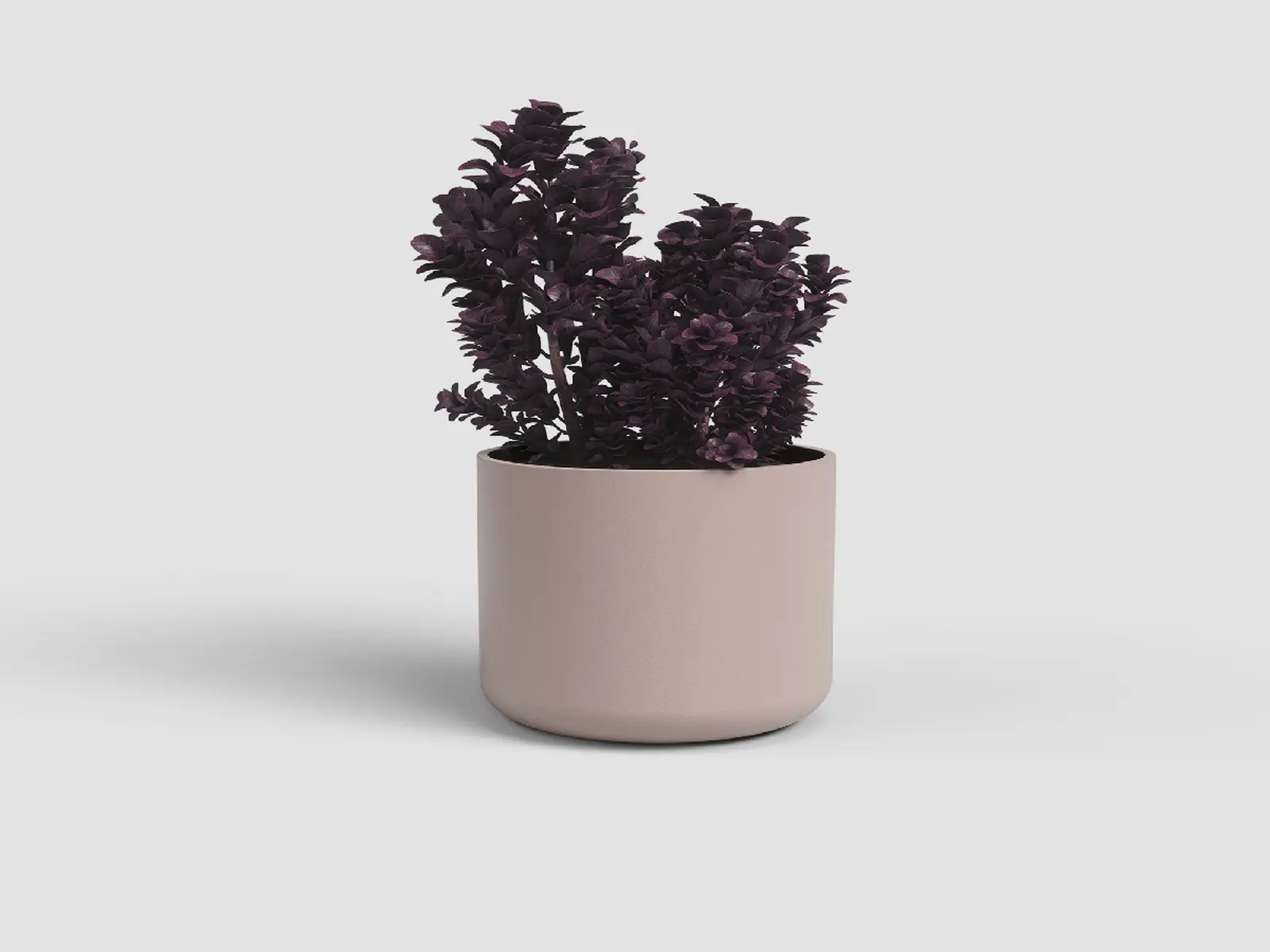 Květináč JUNO, 21cm, keramika, sv.růžová|LIGHT PINK|Artevasi