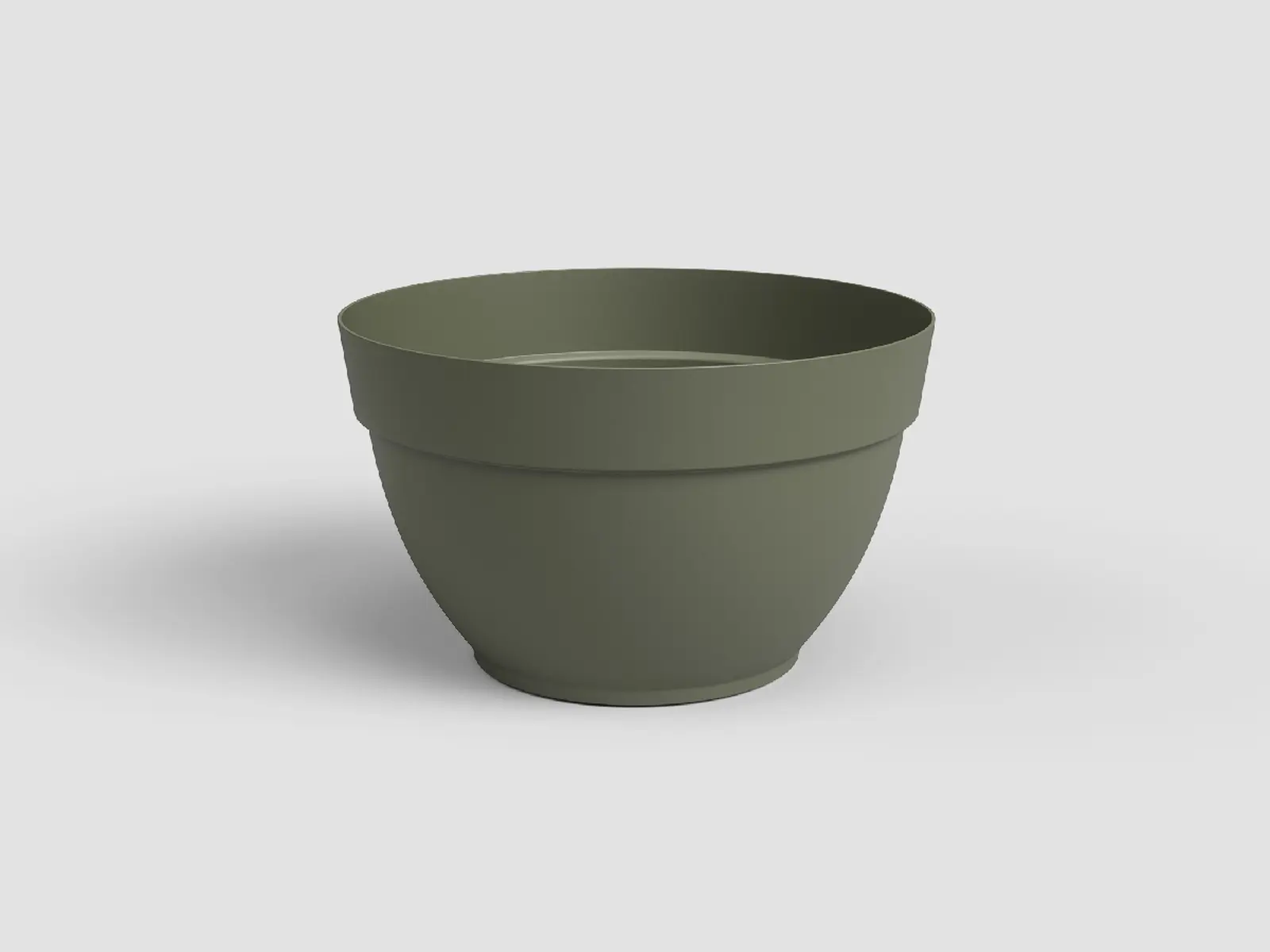 Květináč CAPRI, 25cm, plast, zelená|DRY GREEN|Artevasi