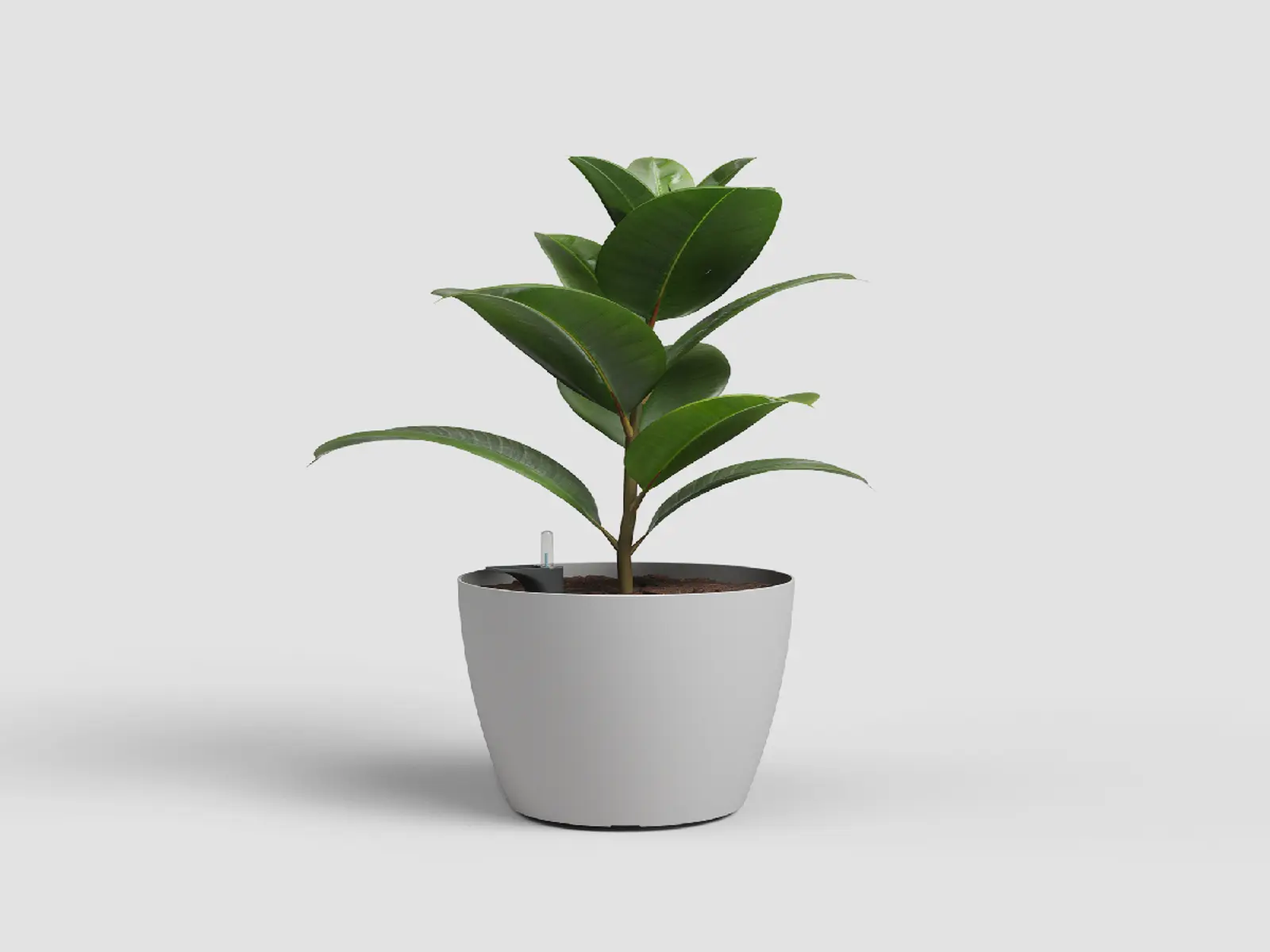 Květináč SAN REMO, samozavlažovací, 36cm, plast, sv.šedá|LIGHT GREY|Artevasi