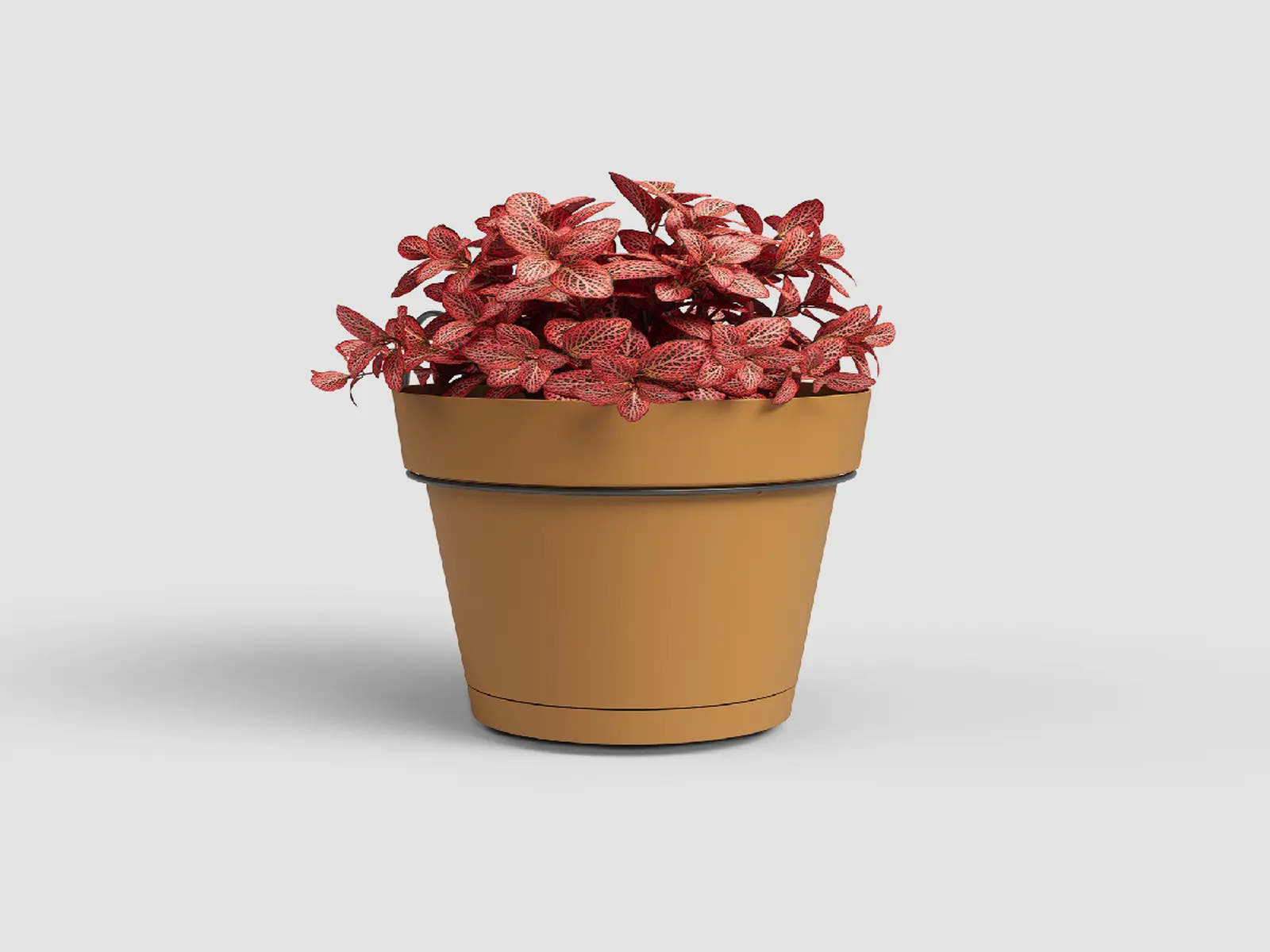 Květináč CAPRI, závěsný, na balkon, 20cm, plast, žlutá|HONEY YELLOW|Artevasi