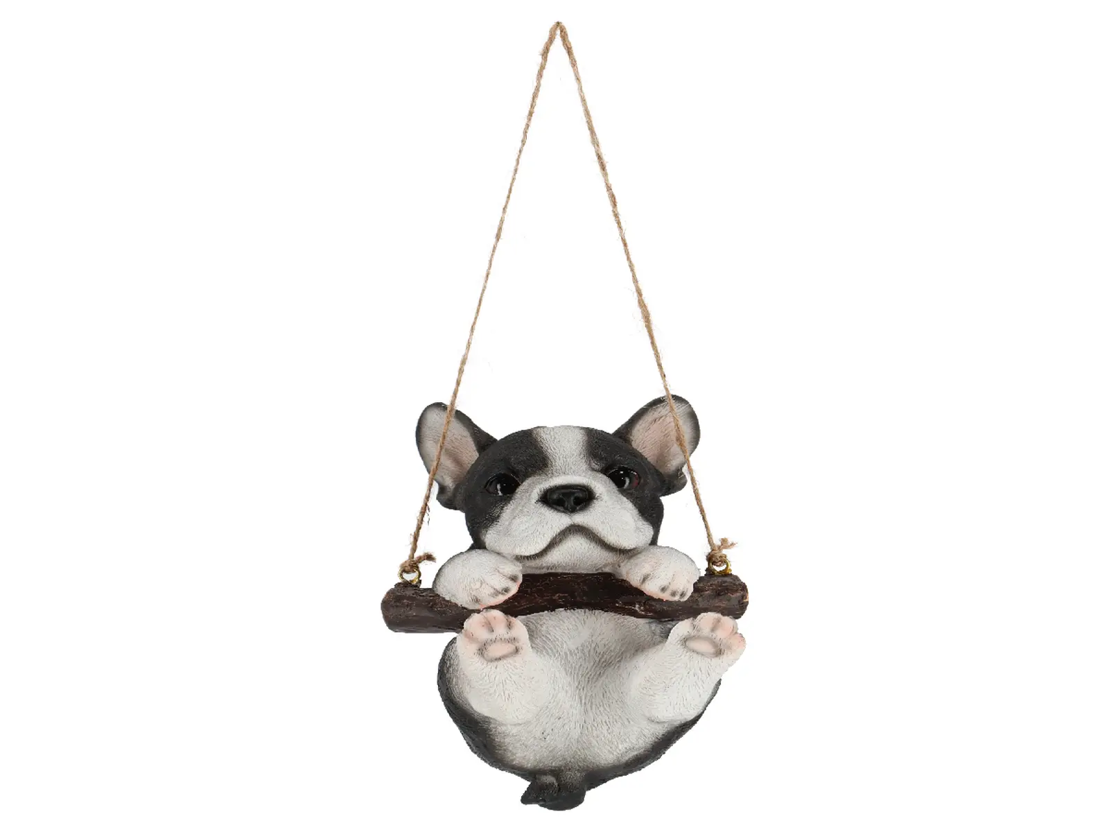 Zvířátka a postavy OUTDOOR TRUE TO NATURE Štěňata na houpačce, v. 15 cm, balení obsahuje 4 ks!|Esschert Design