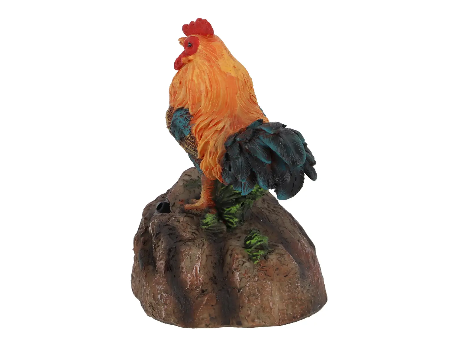 Zvířátka a postavy OUTDOOR TRUE TO NATURE Kohout kokrhající s detektorem 9x9x12cm|Esschert Design