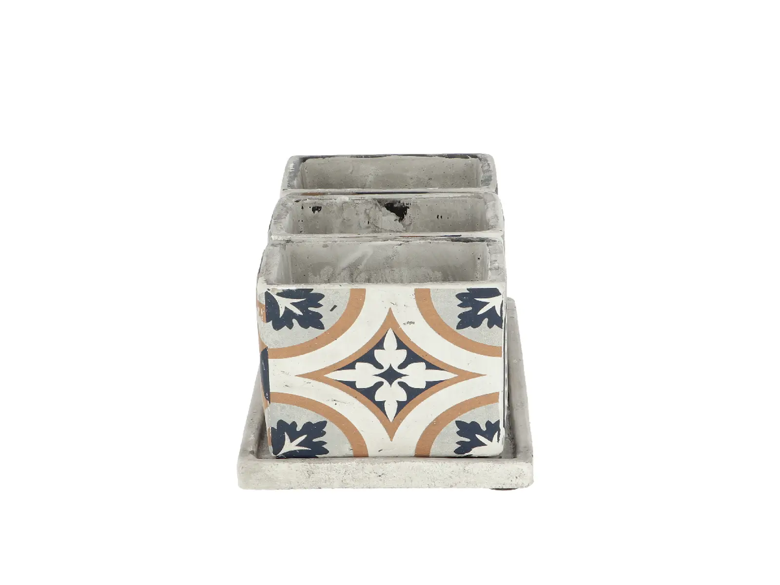Květináčky s podmiskou Portugal, set|Esschert Design