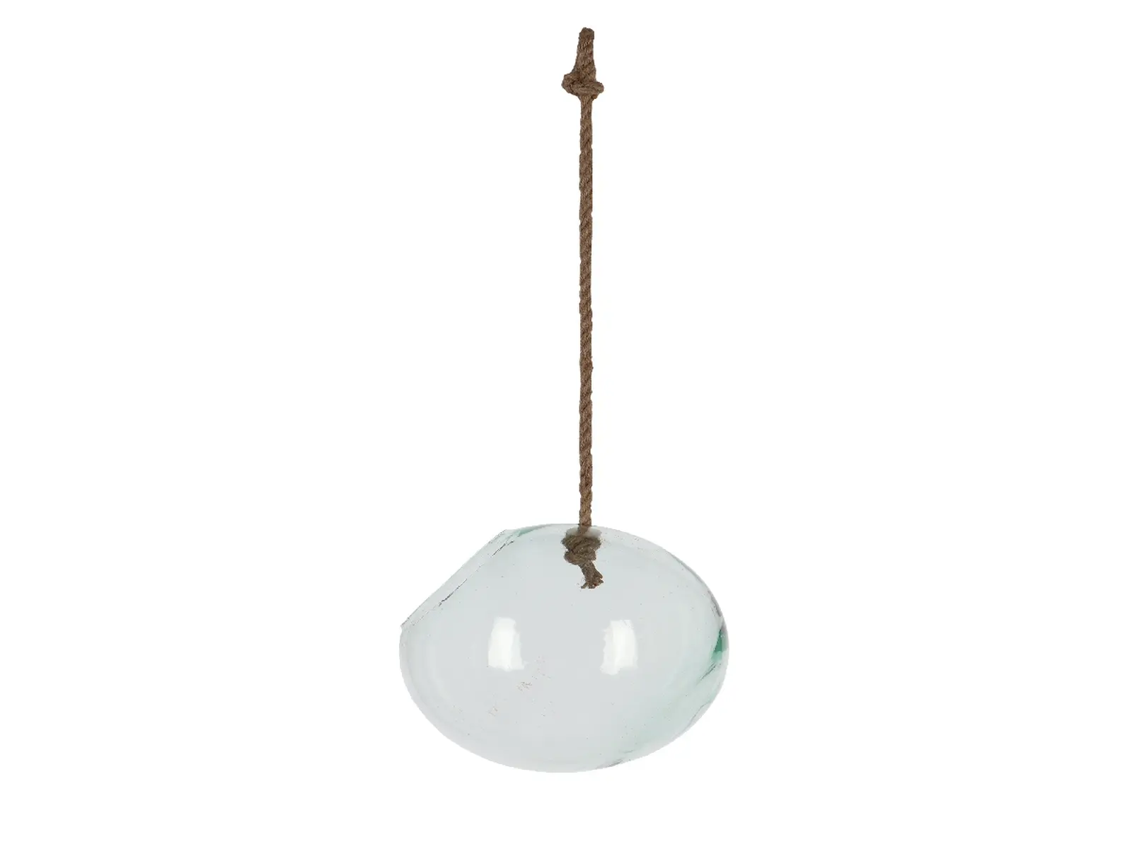 Aerárium otevřené z RECYKLOVANÉHO SKLA, BALL, pr. 20cm, závěsné|Esschert Design