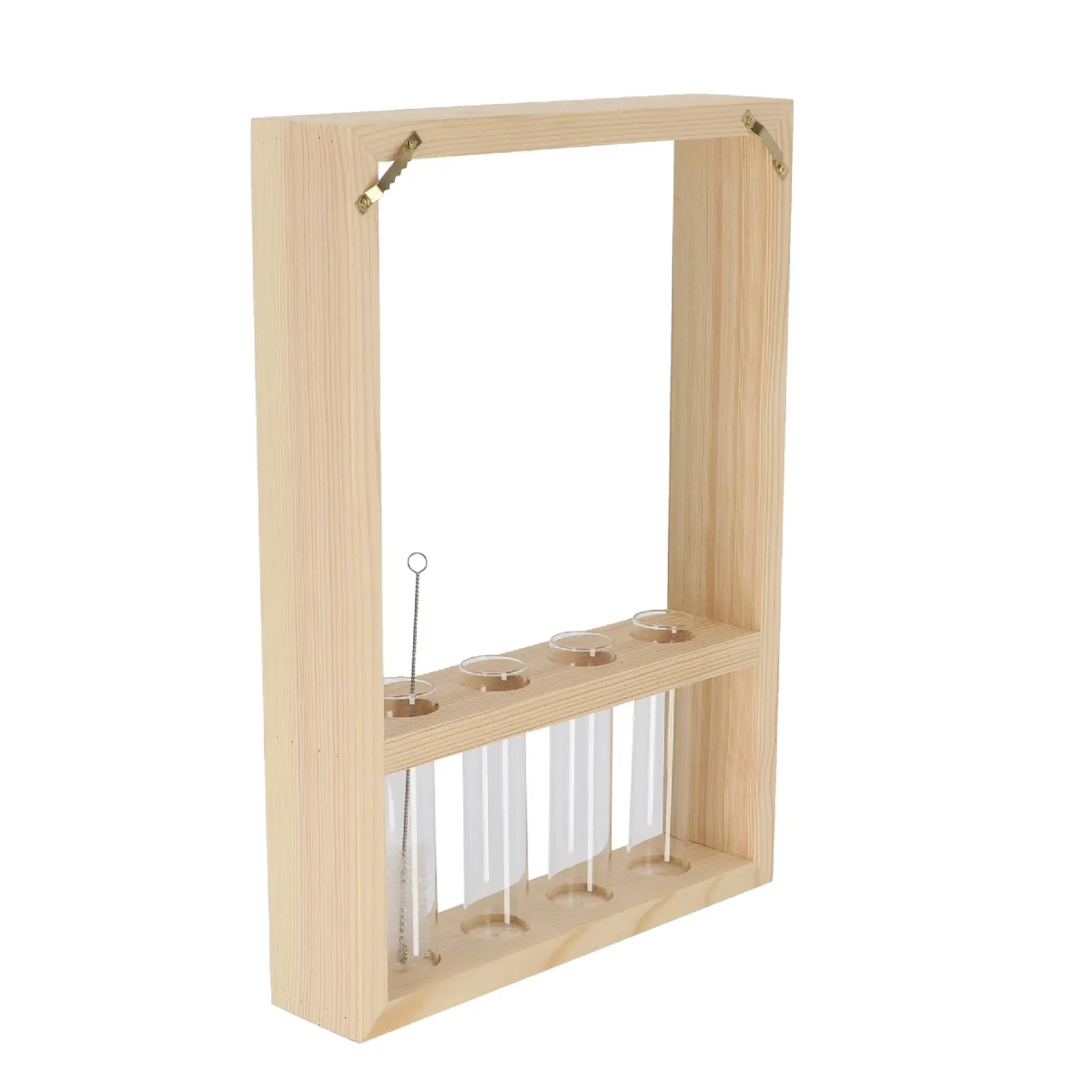 Pěstírna TUBE se stojanem a kartáčem, v dárkovém balení, 100% FSC, 27x6x38cm|Esschert Design