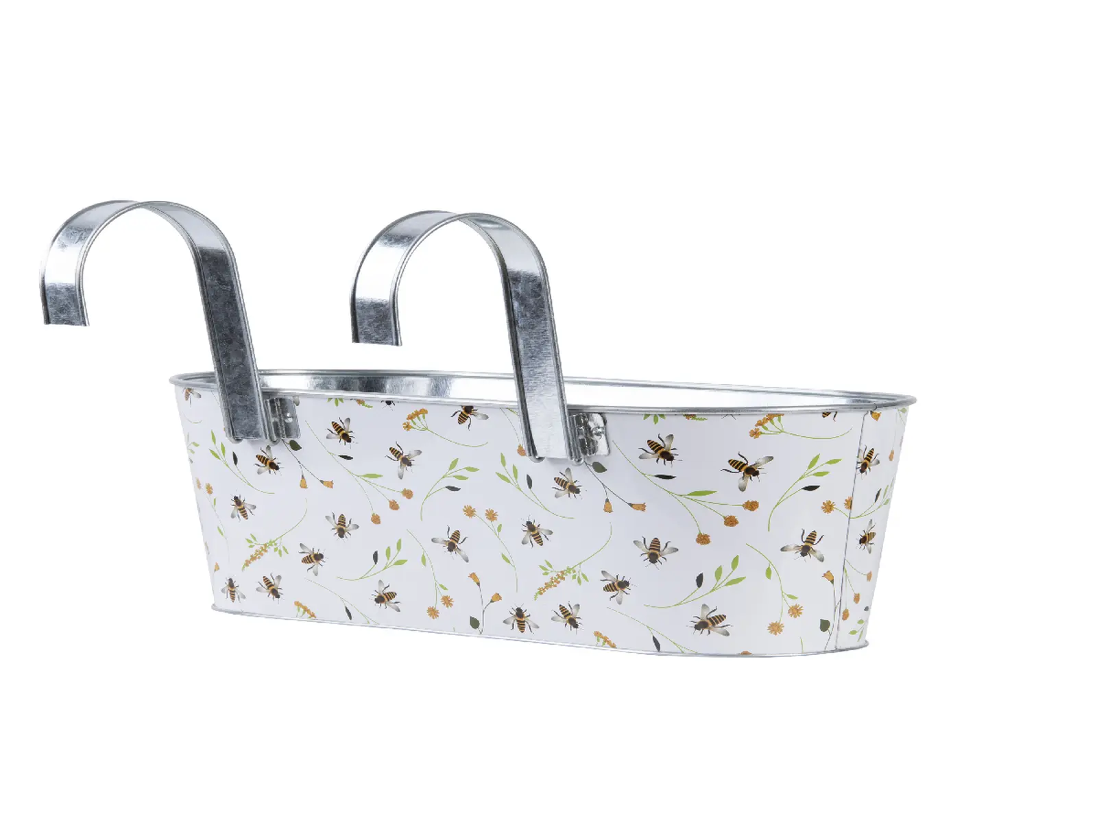 Květináč závěsný, potisk BEE|Esschert Design
