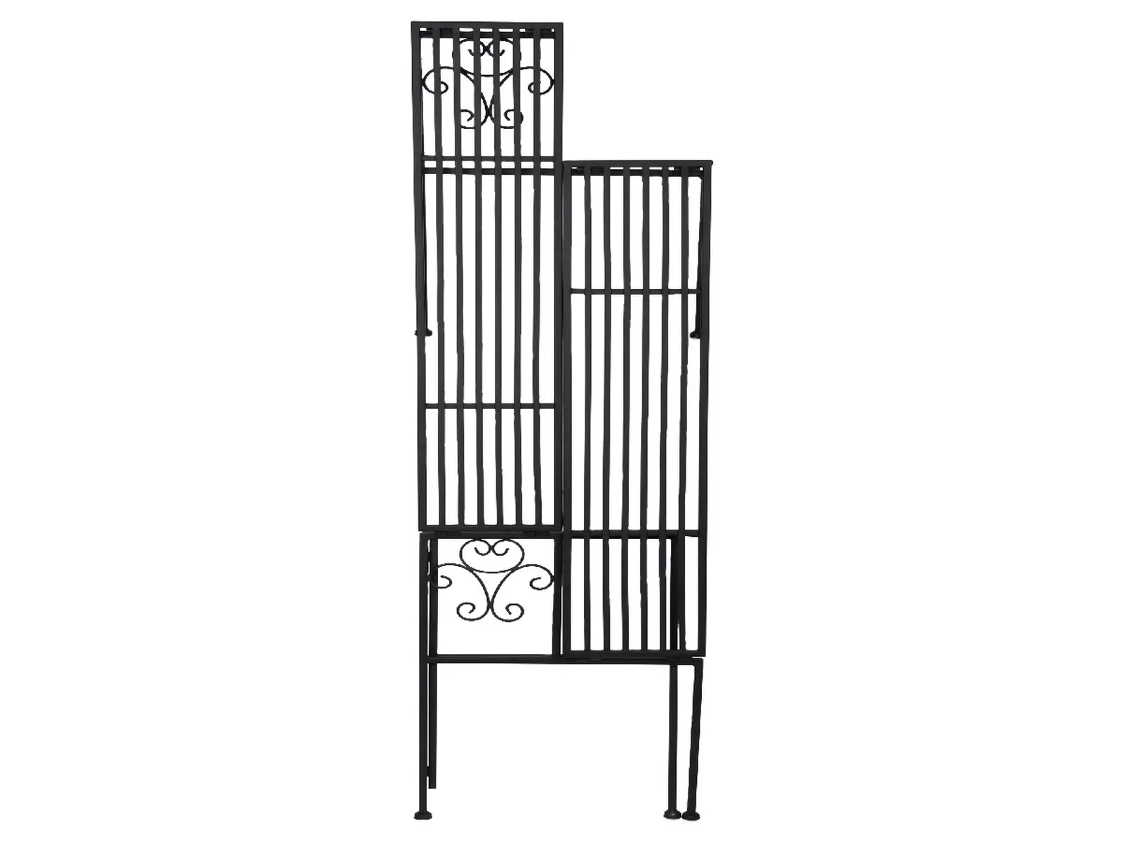Etažér ESSCHERT´S GARDEN 2 patra, skládací, černá, 79cm|Esschert Design