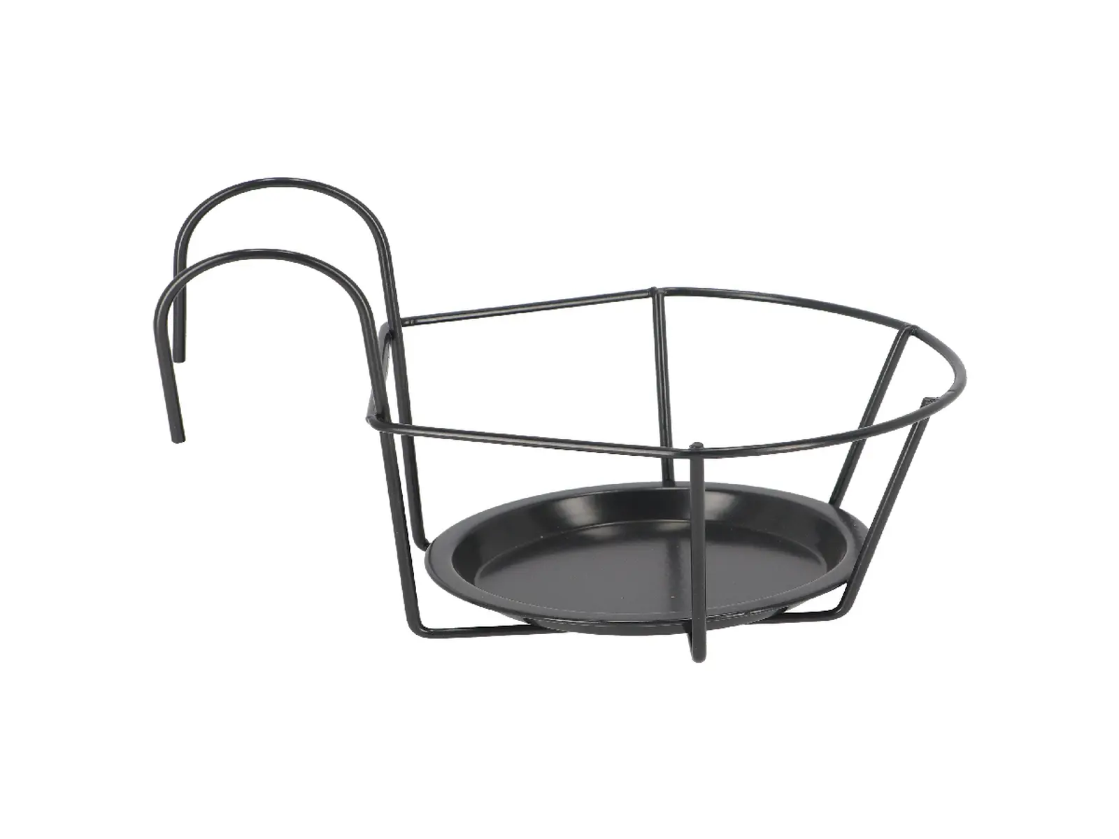 Závěs balkónový na květináč, šedá, š. 17,3cm|Esschert Design