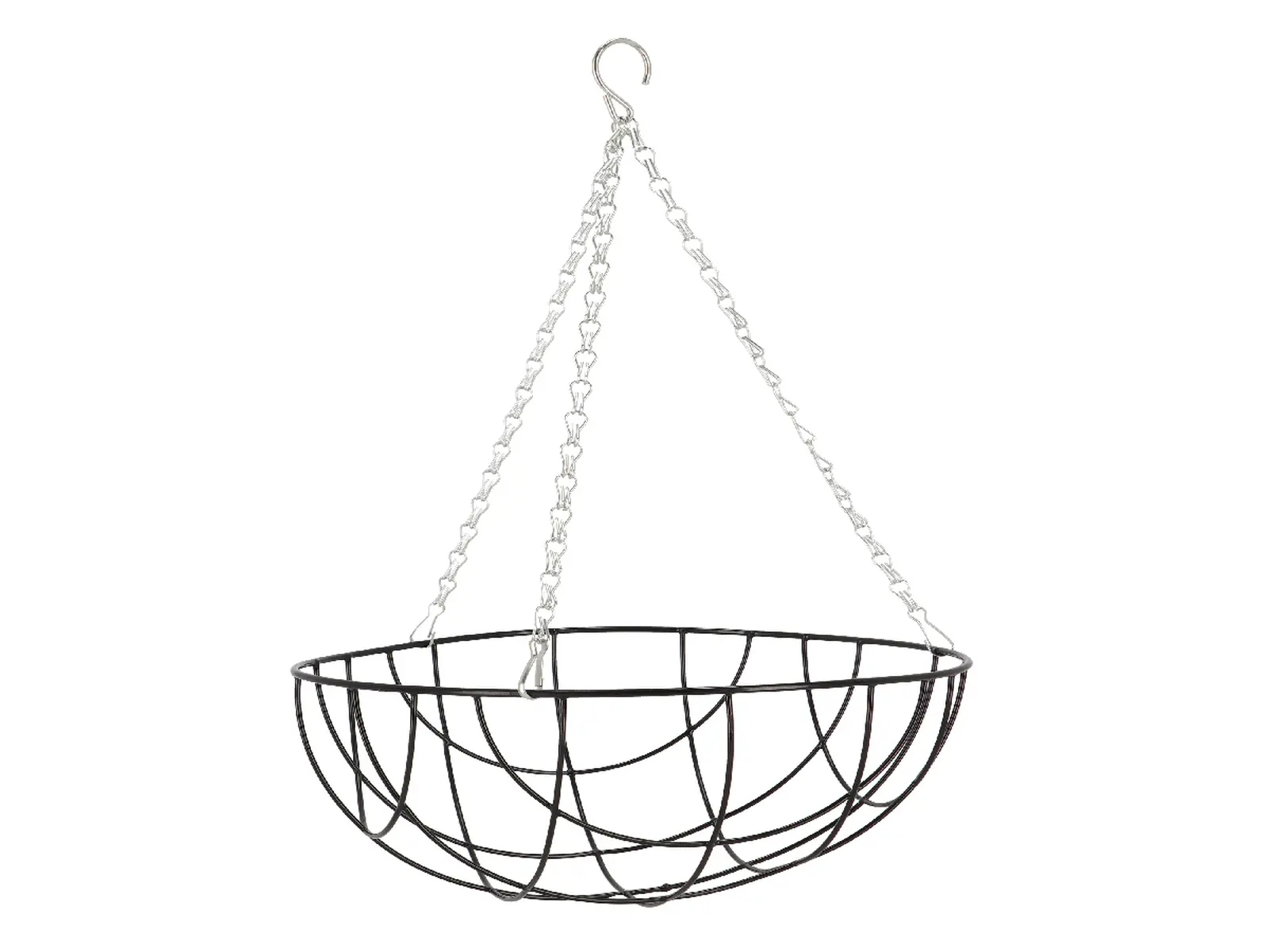 Koš závěsný, drátěná ocel, pr. 30,5cm|Esschert Design