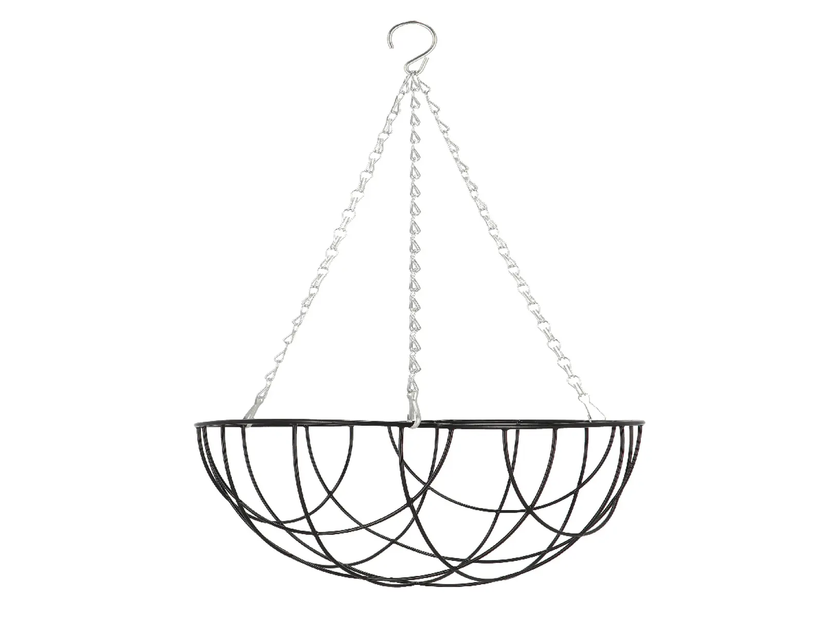 Koš závěsný, drátěná ocel, pr. 30,5cm|Esschert Design