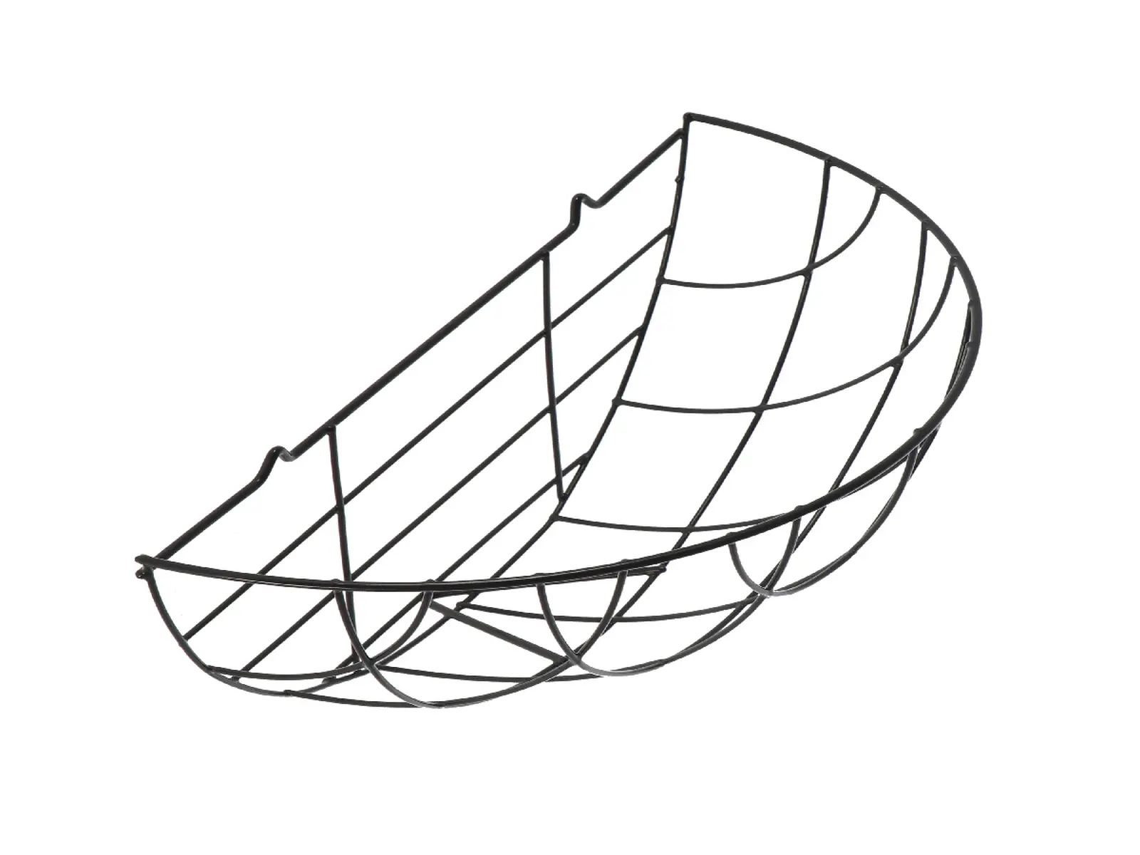 Koš nástěnný, drátěná ocel, š. 35,2 cm|Esschert Design