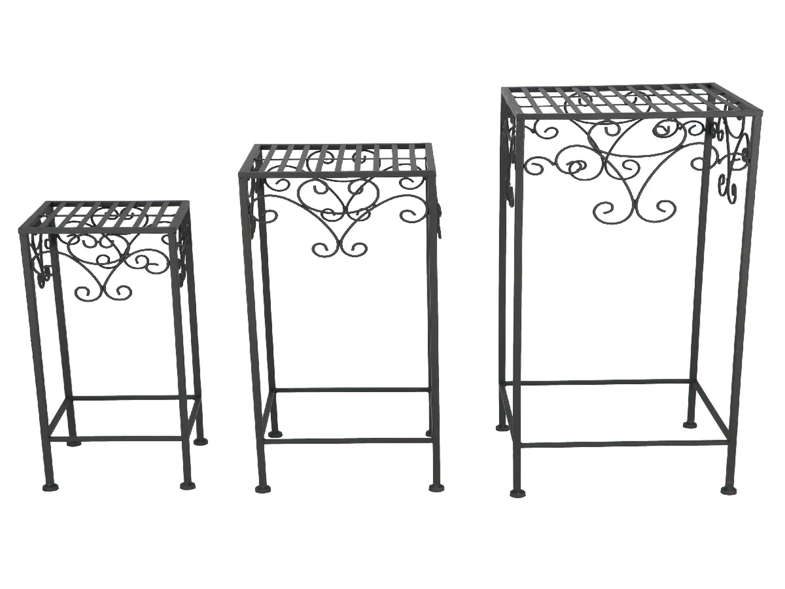 Stolek na květiny ESSCHERT´S GARDEN, set 3ks, 50 cm; 60,5 cm; 70 cm|Esschert Design