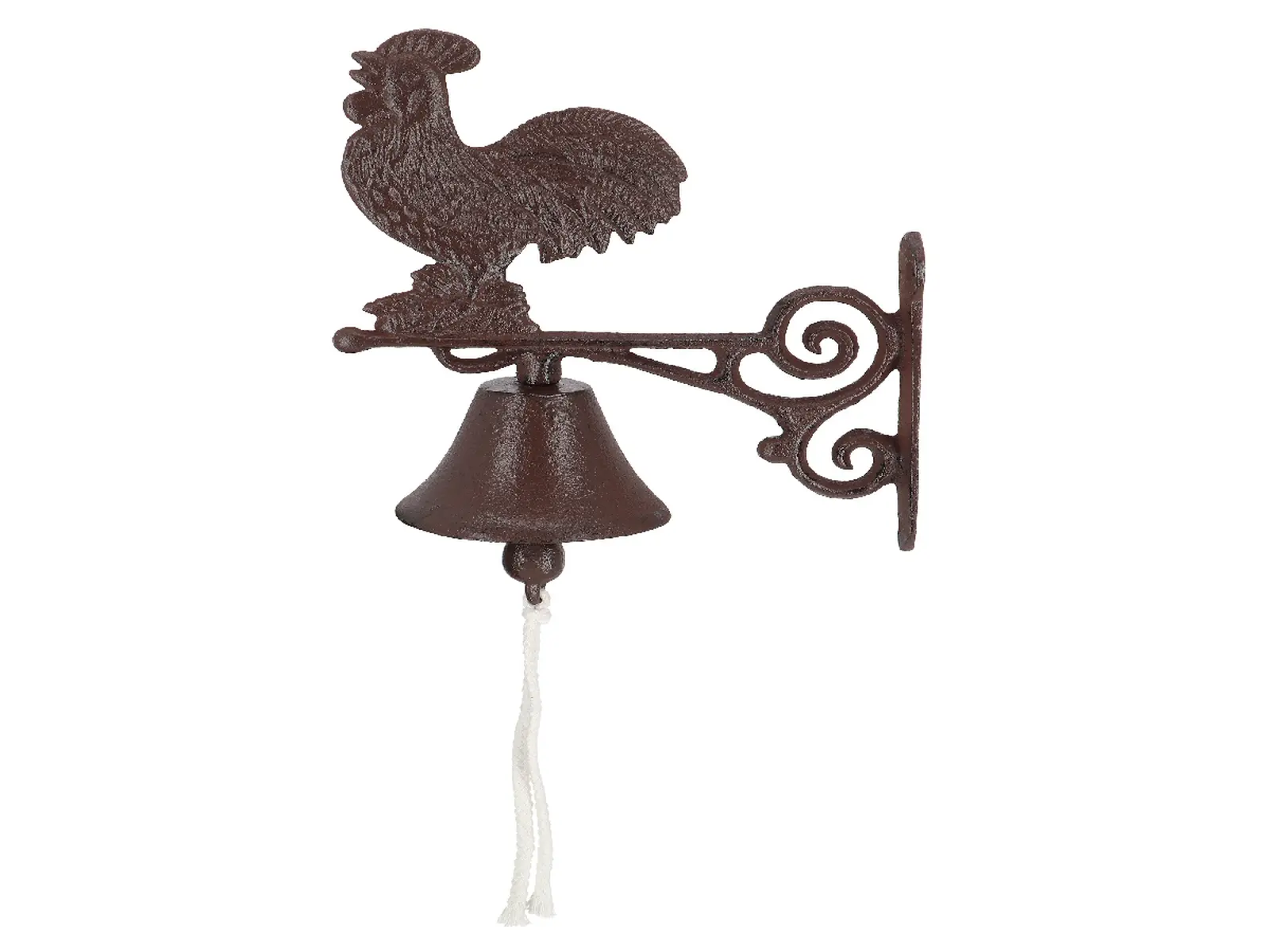 Zvonek dveřní s kohoutem COCKEREL, litina, 10x19x26cm|Esschert Design