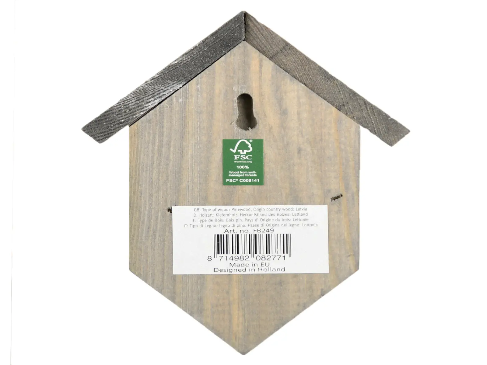 Krmítko na burákové máslo BEST FOR BIRDS, 15 x 13 x 20 cm|Esschert Design