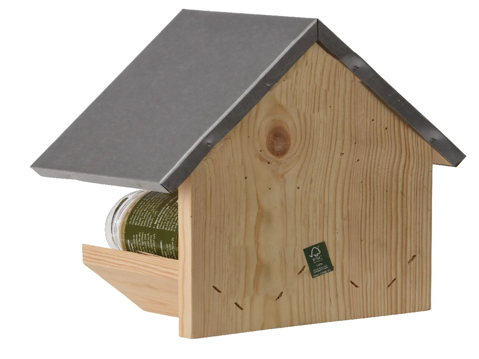 Krmítko na burákové máslo Triple, 24x13x25 cm (DOPRODEJ)|Esschert Design