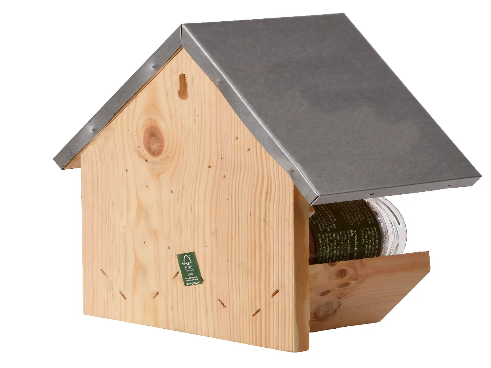 Krmítko na burákové máslo Triple, 24x13x25 cm (DOPRODEJ)|Esschert Design