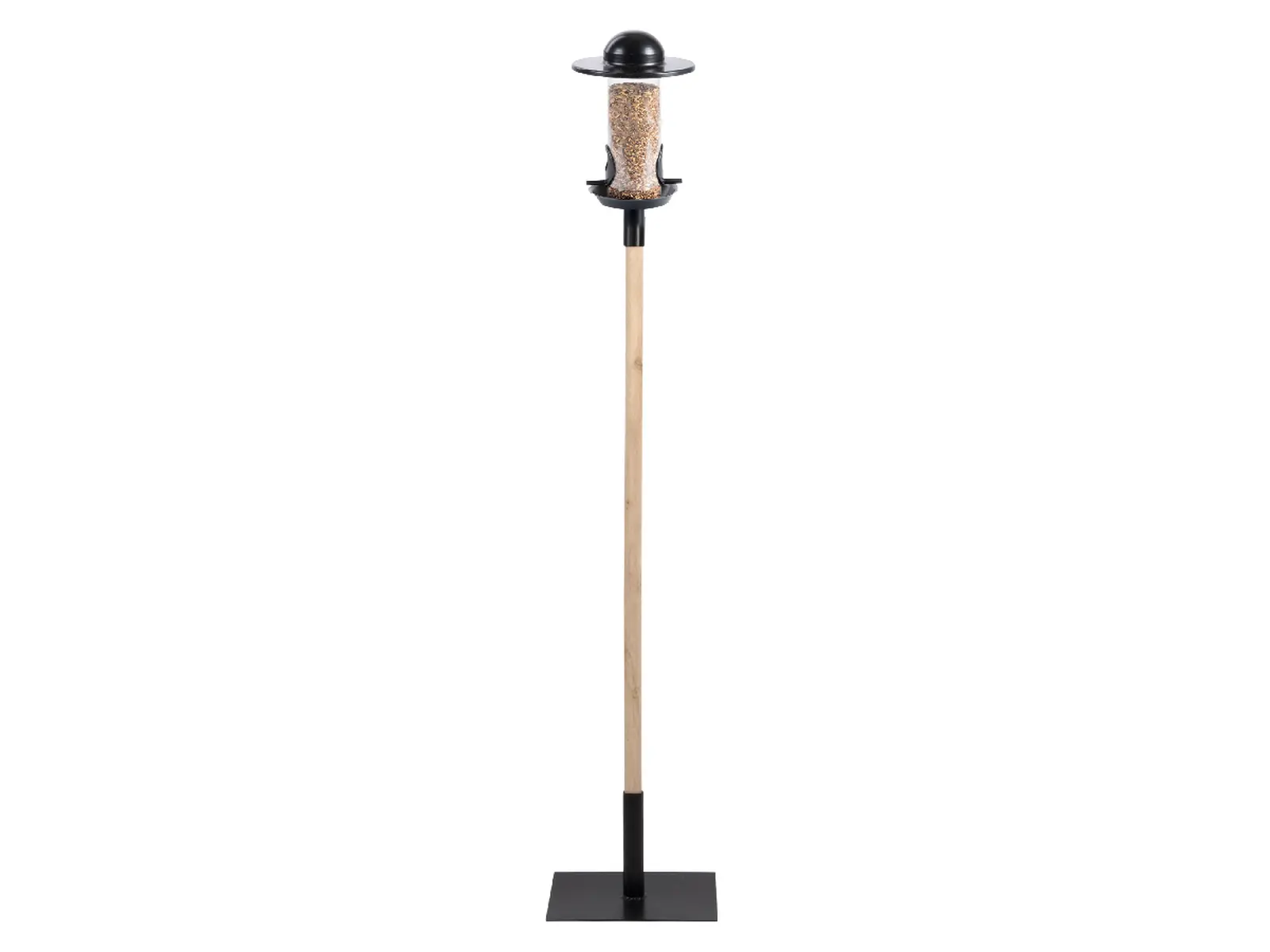XL Krmítko STICK, na tyči, 131cm, přírodní/černá|Esschert Design