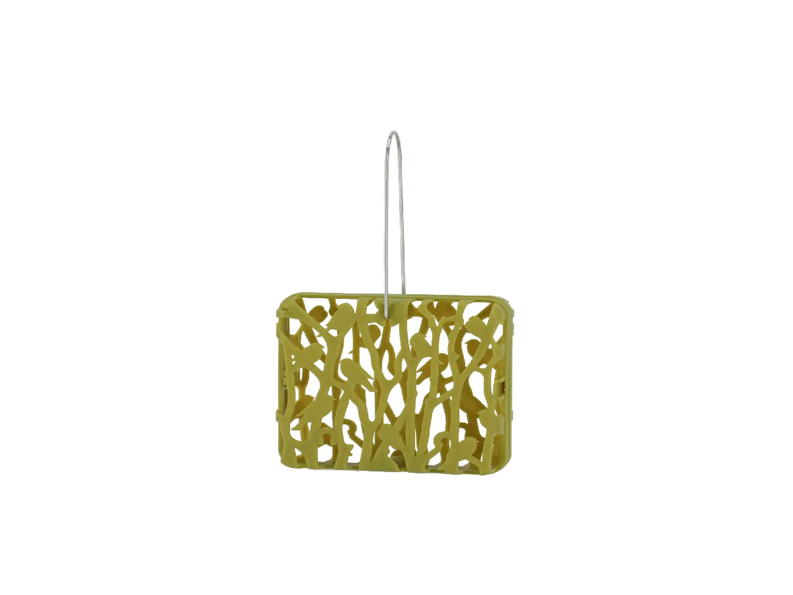Krmítko závěsné na lojové bloky CHIFFCHAFF, zelená (DOPRODEJ)|Esschert Design