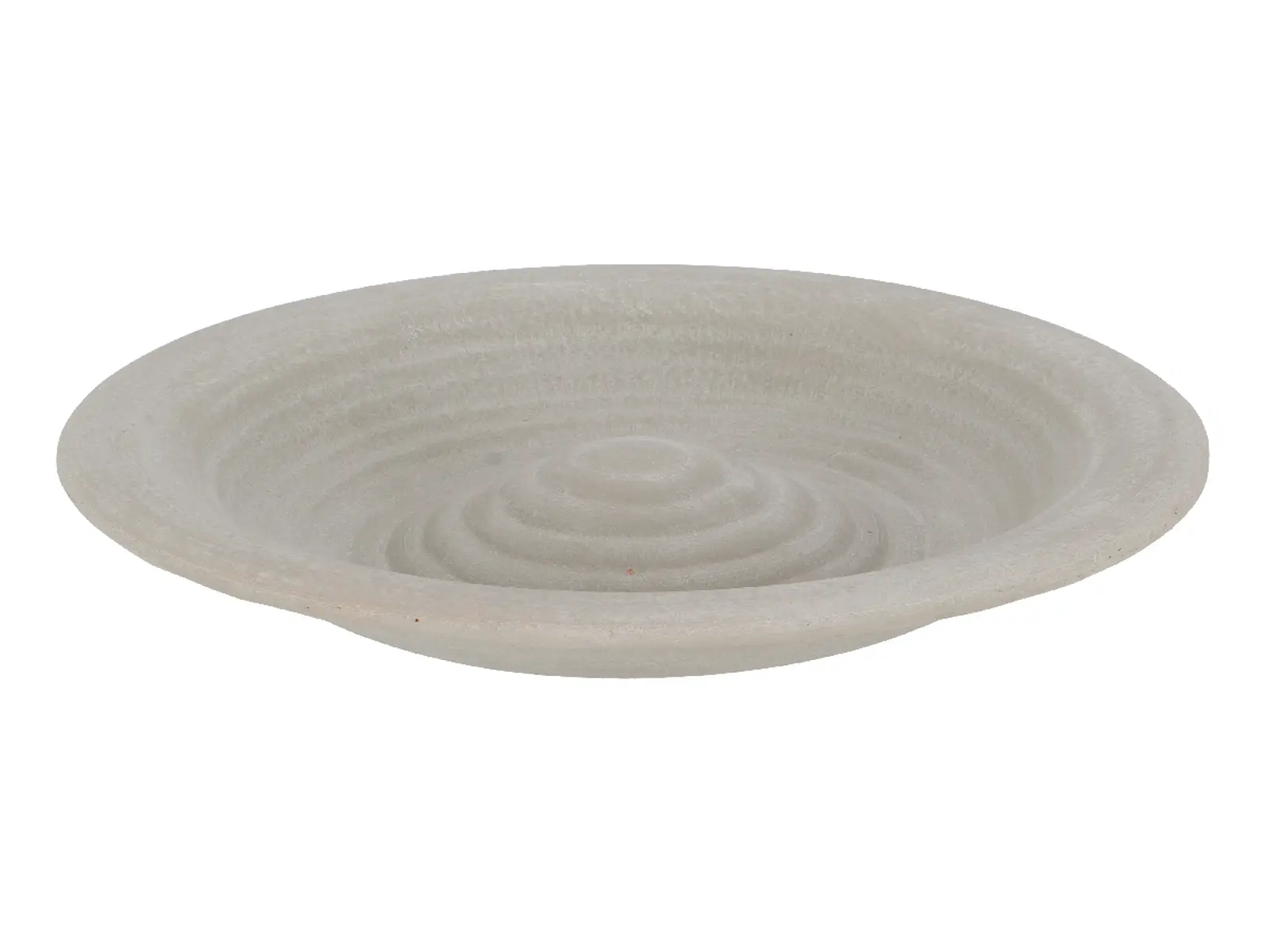 Pítko pro ptáky a hmyz SAFE STEP, s vyvýšeným středem, pr.30cm, šedá, dárkové balení|Esschert Design