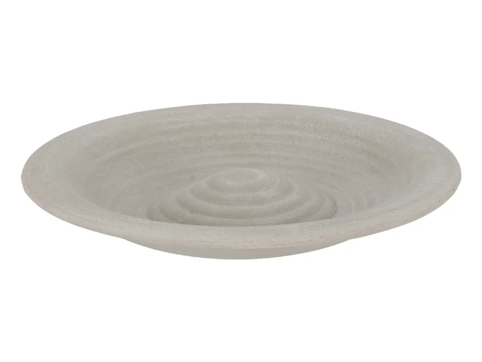 Pítko pro ptáky a hmyz SAFE STEP, s vyvýšeným středem, pr.30cm, šedá, dárkové balení|Esschert Design