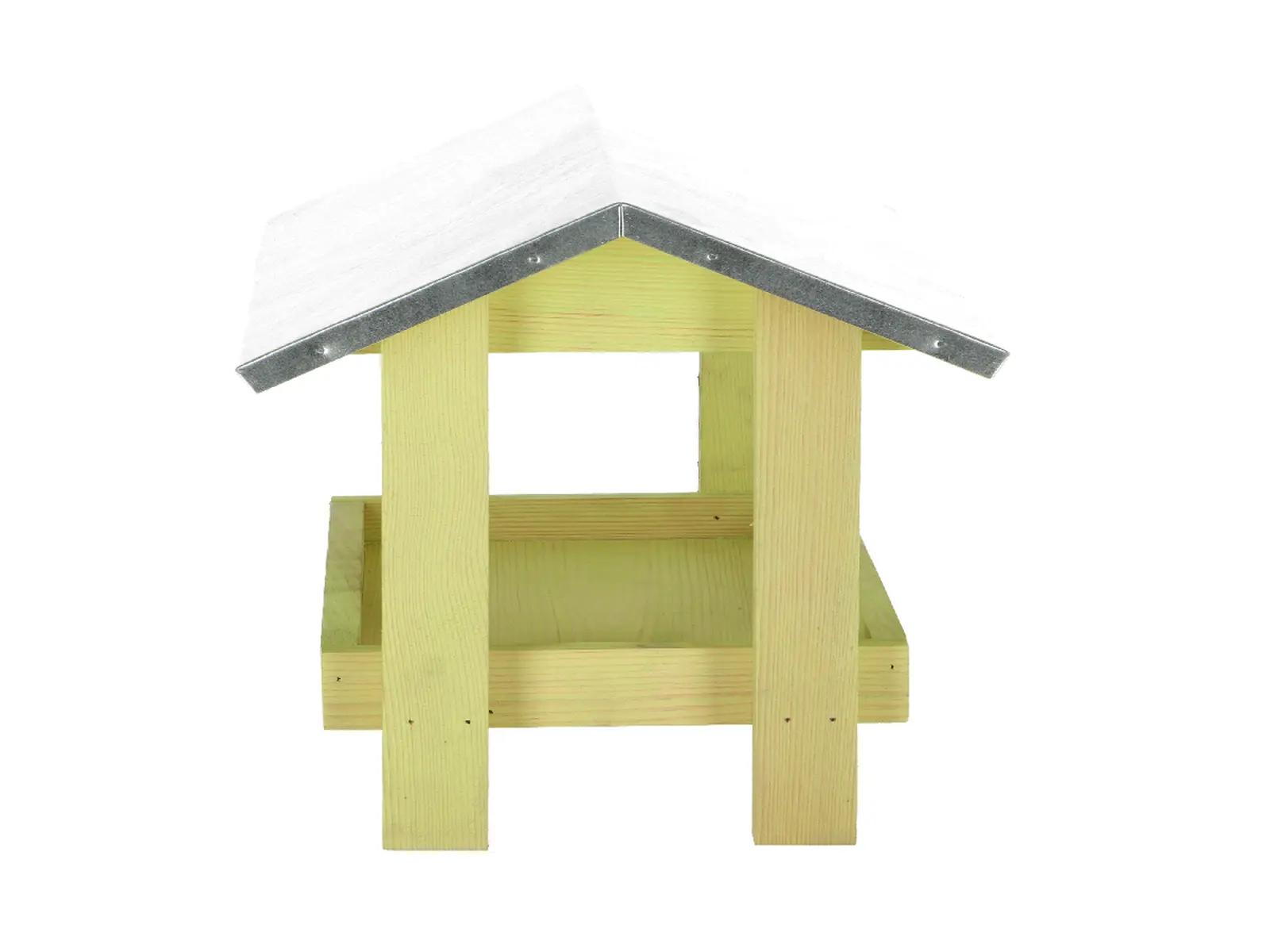 Krmítko|ptačí stůl se stříškou, pozink. střecha, 38x28x26cm|Esschert Design