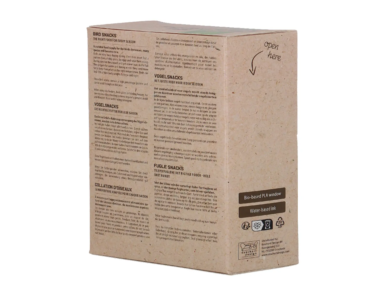 Svačinka pro ptáčky, 0,5KG (DOPRODEJ)|Esschert Design