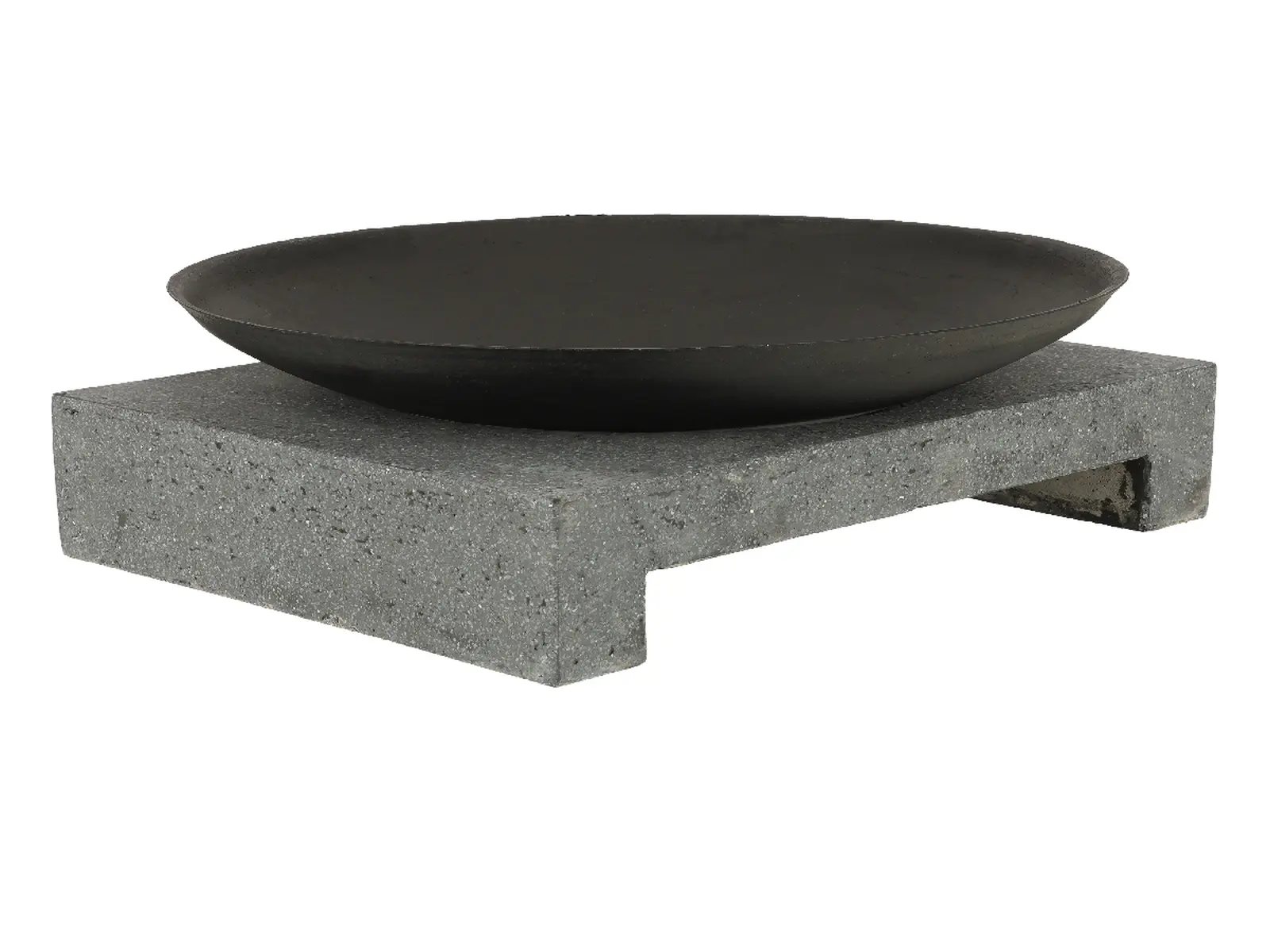 Ohniště FANCY FLAMES na granitovém stolu, 60 x 60 x 23 cm, 47,5kg|Esschert Design