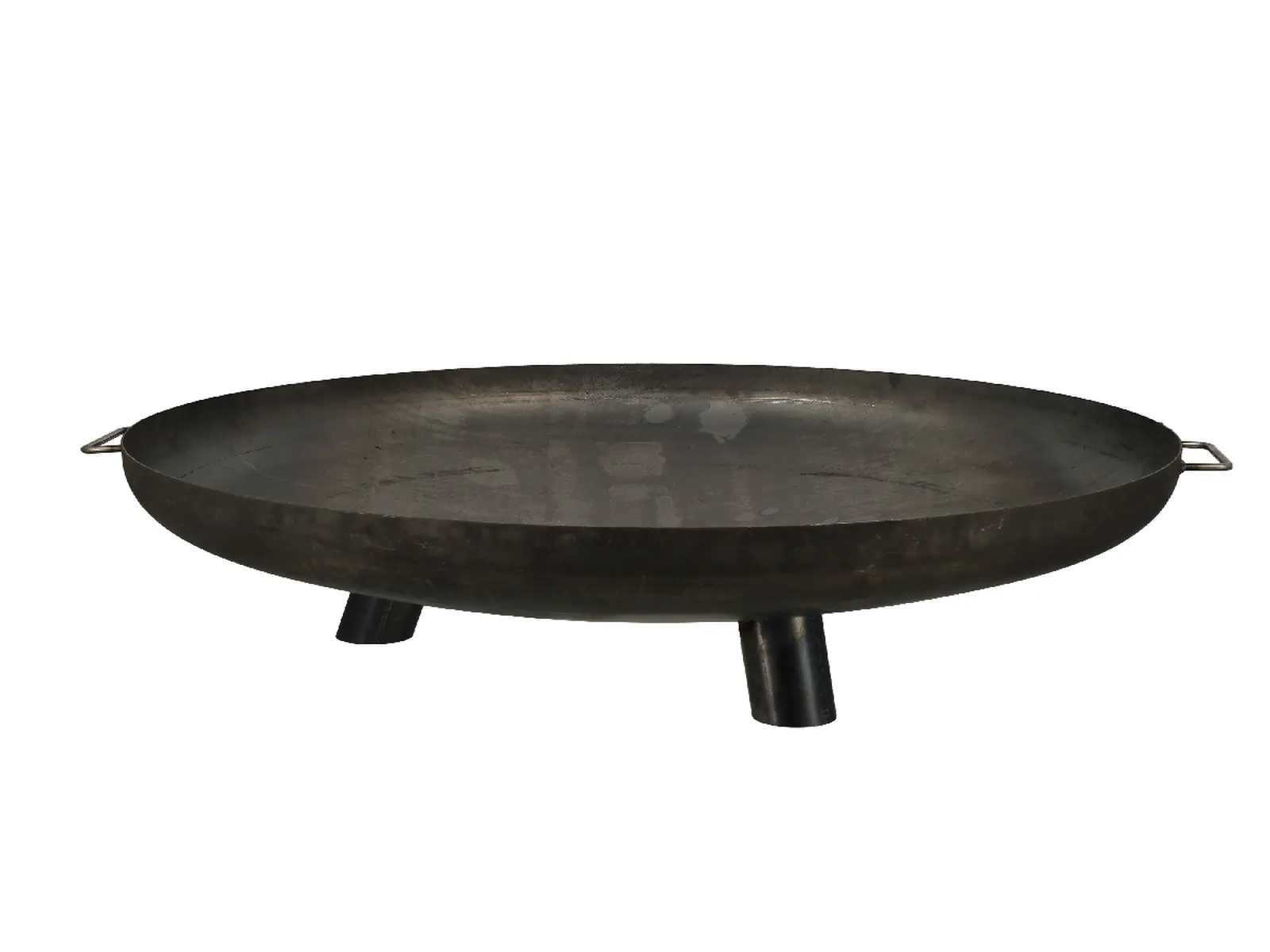 Ohniště FANCY FLAMES kovové s uchy XL, 100 x 110 x 30 cm, 18kg|Esschert Design