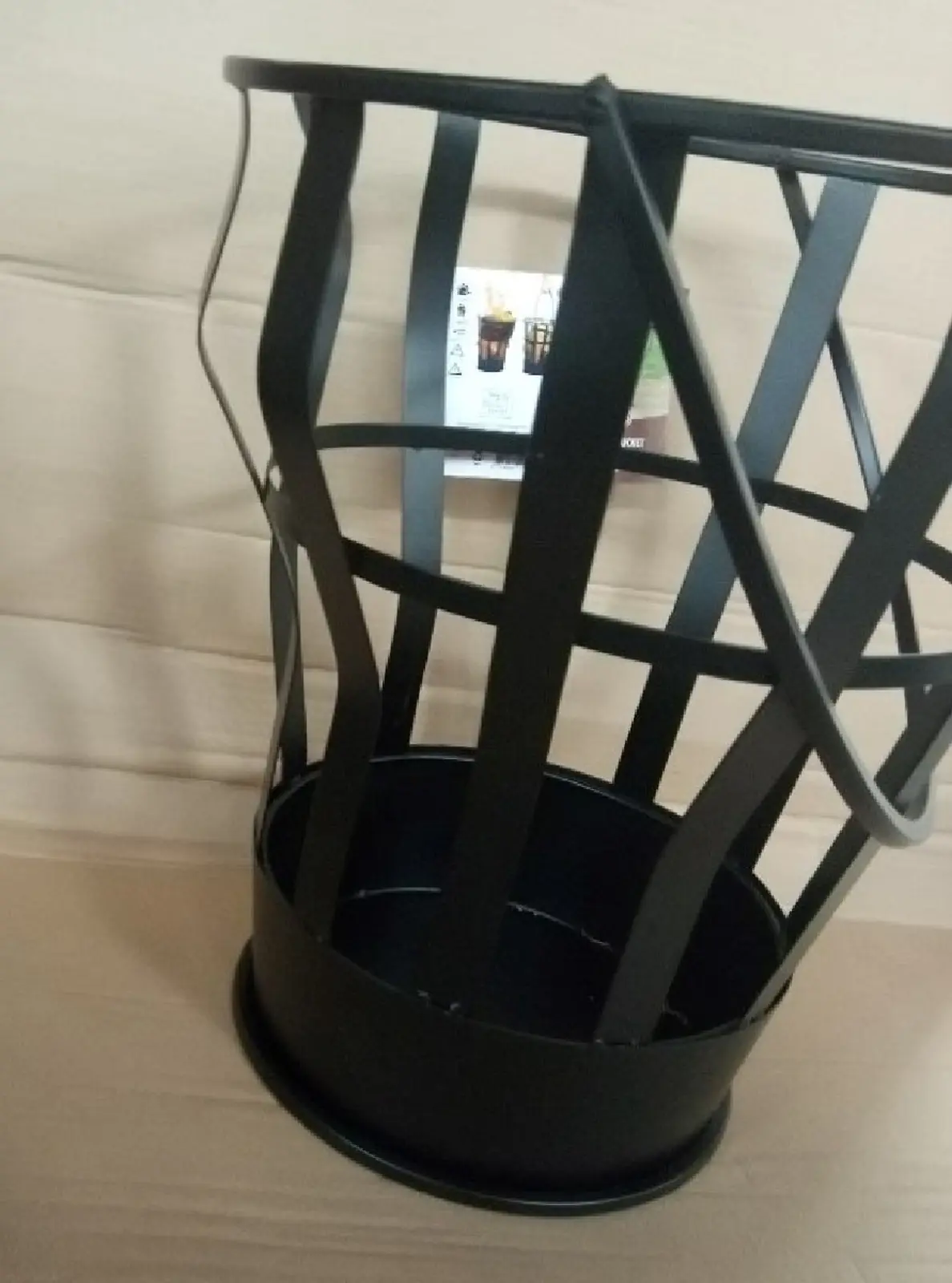 DRUHÁ JAKOST - Krbový koš - ohniště, v. 40 cm (DOPRODEJ)|Esschert Design