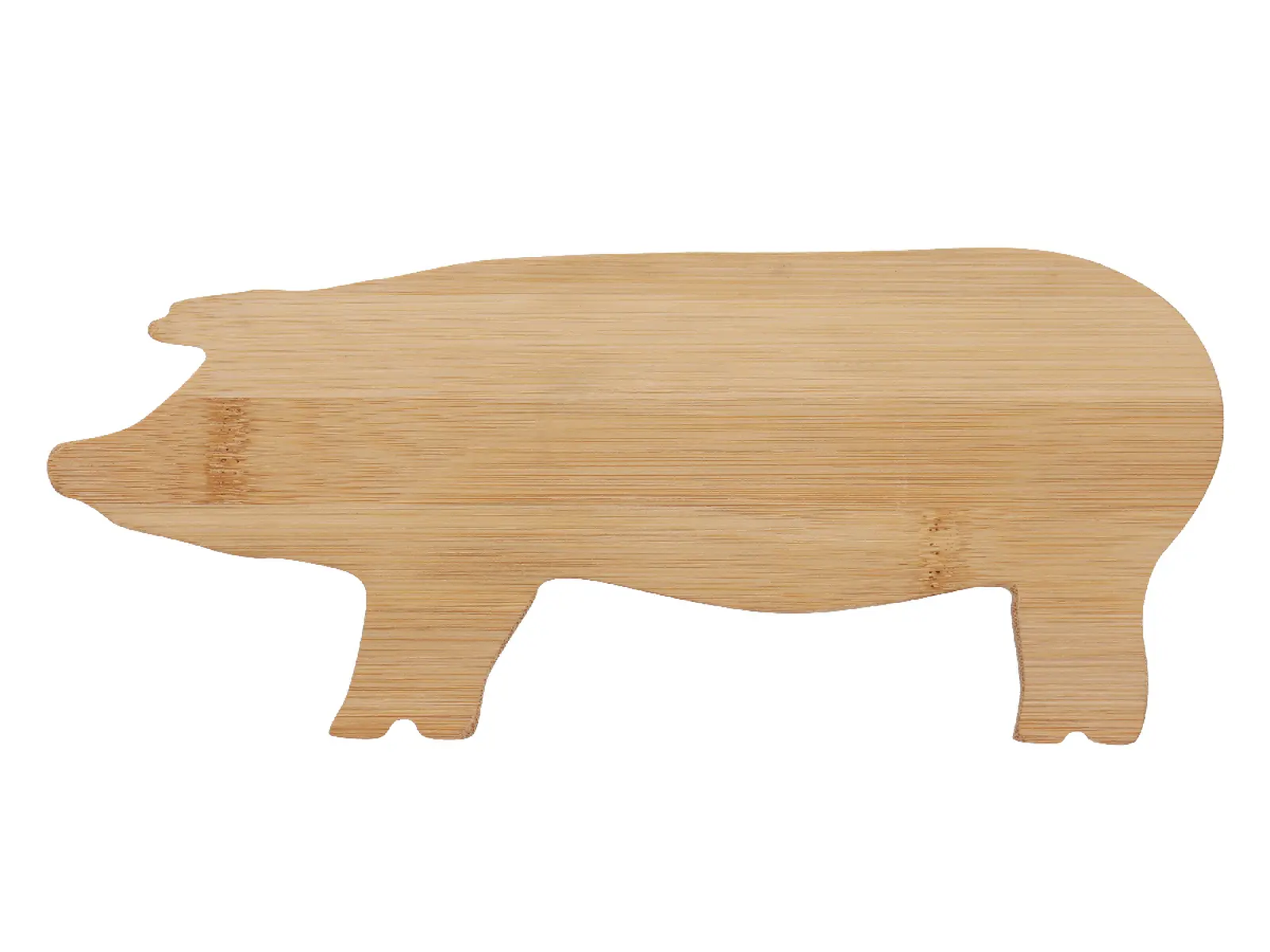 Prkénko PIG CUTTTING, přírodní, 19x11cm|Esschert Design
