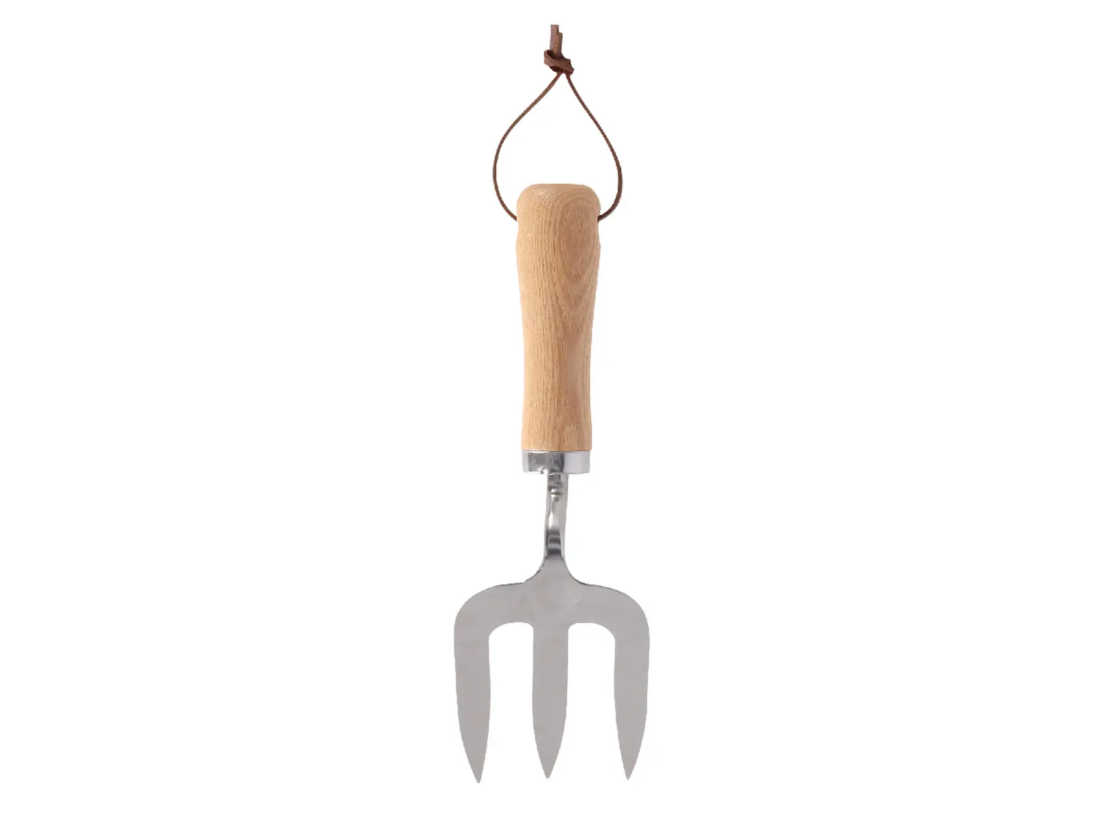 Trojzubec, dřevo + nerez 30 cm|Esschert Design