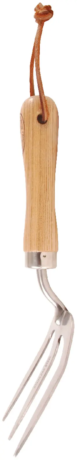 Trojzubec, dřevo + nerez 30 cm|Esschert Design