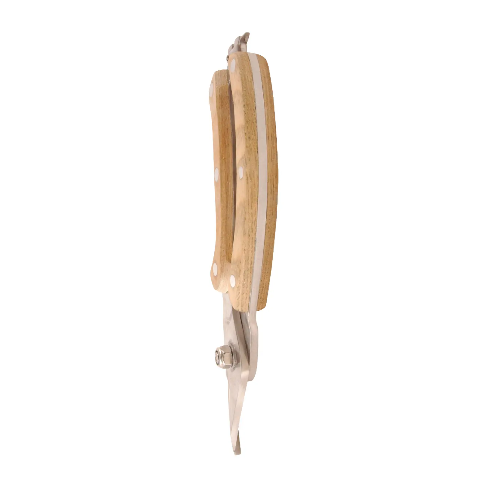 Zahradní nůžky, dřevo + nerez 20 cm|Esschert Design