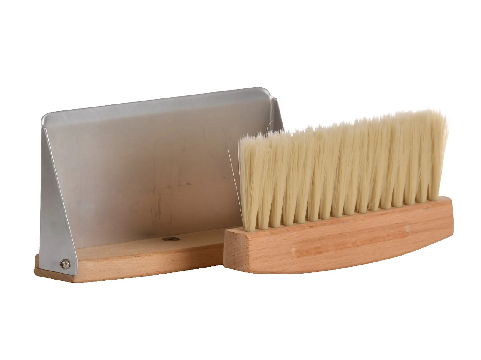 Smetáček a lopatka HOME DUST, stolní, SKLÁDACÍ, 16x11x4cm, přírodní|Esschert Design