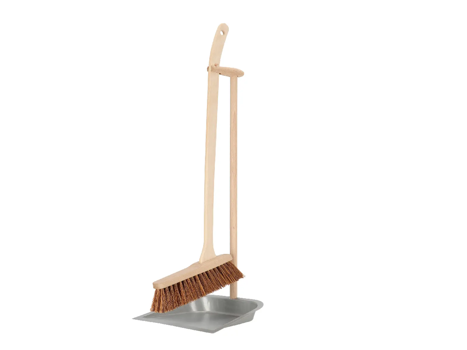 Smeták a lopata HOME DUST, STOJÍCÍ, výška 90,5 cm, přírodní|Esschert Design