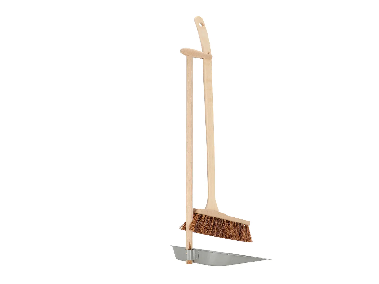 Smeták a lopata HOME DUST, STOJÍCÍ, výška 90,5 cm, přírodní|Esschert Design