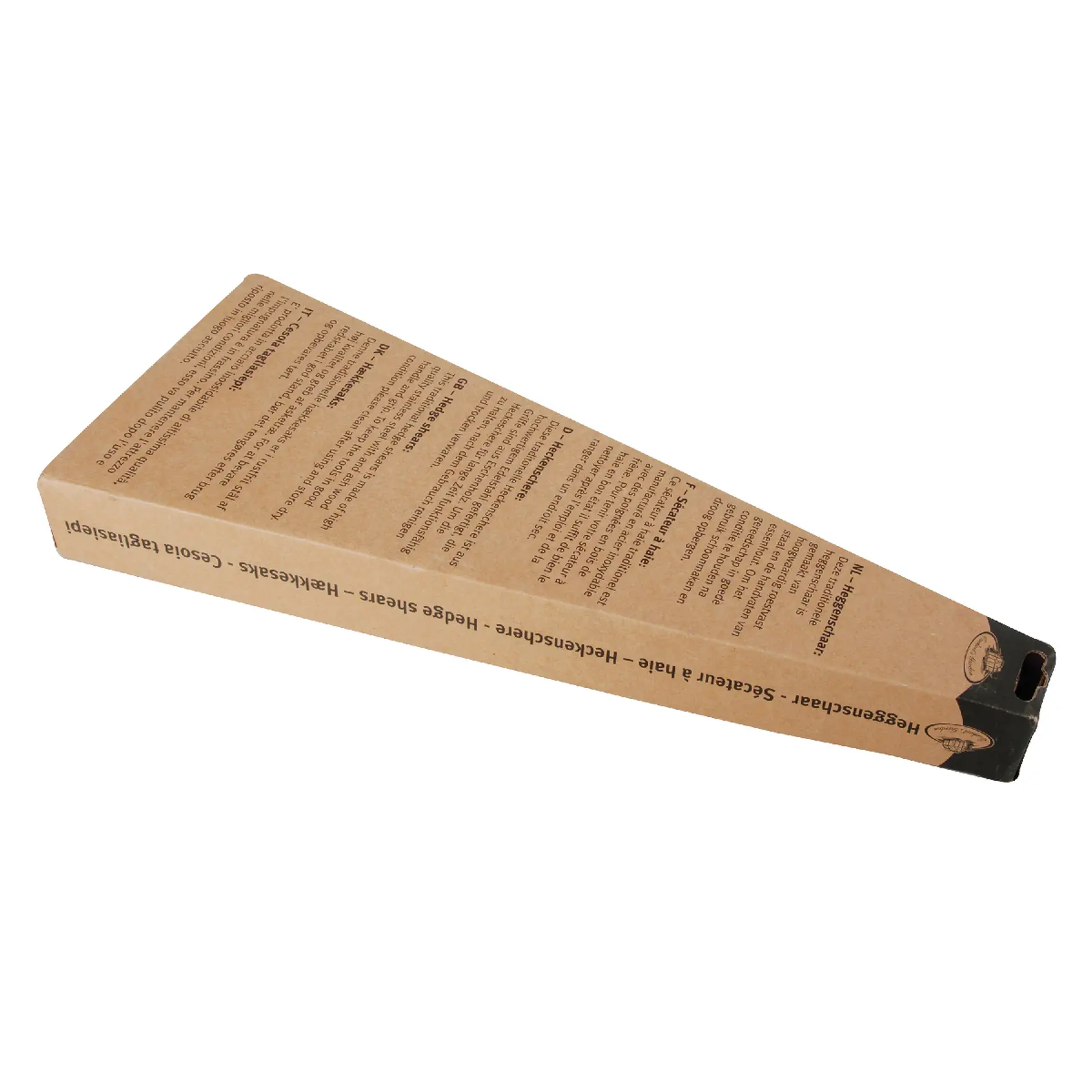 Nůžky zahradnické/na živý plot JASAN, velké, dřevo+nerez, 50cm, přírodní|Esschert Design