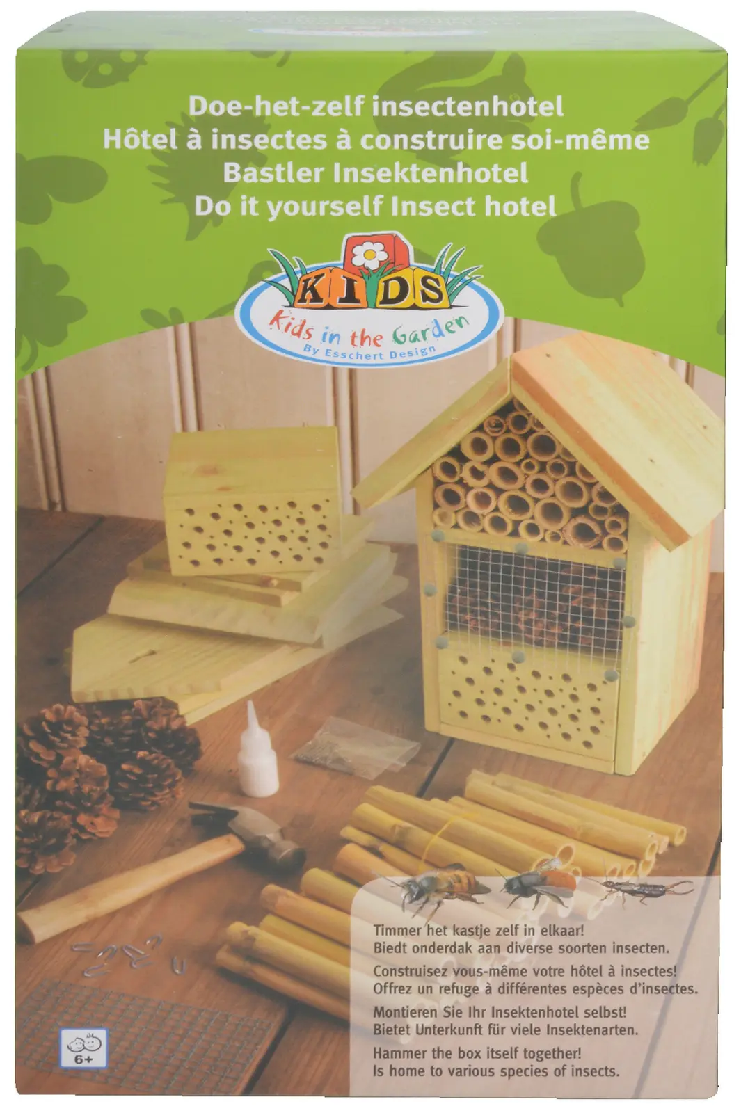 Stavebnice Hotel pro hmyz BEST FOR BIRDS - dárkové balení|Esschert Design