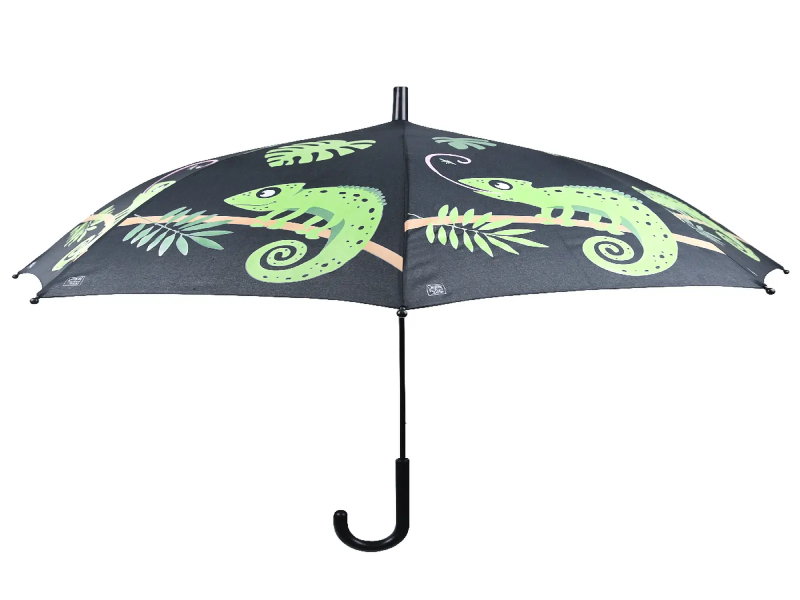 Deštník Chameleon, měnící barvy, 88 x 88 x 69 cm, černá/bílá/zelená|Esschert Design