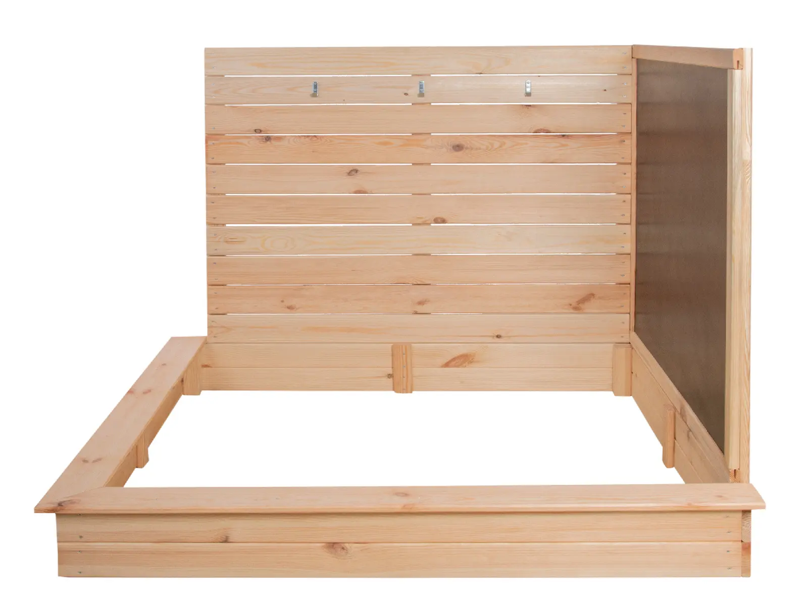 Pískoviště rohové s tabulí 100% FSC, 115x115x115cm, 23kg|Esschert Design