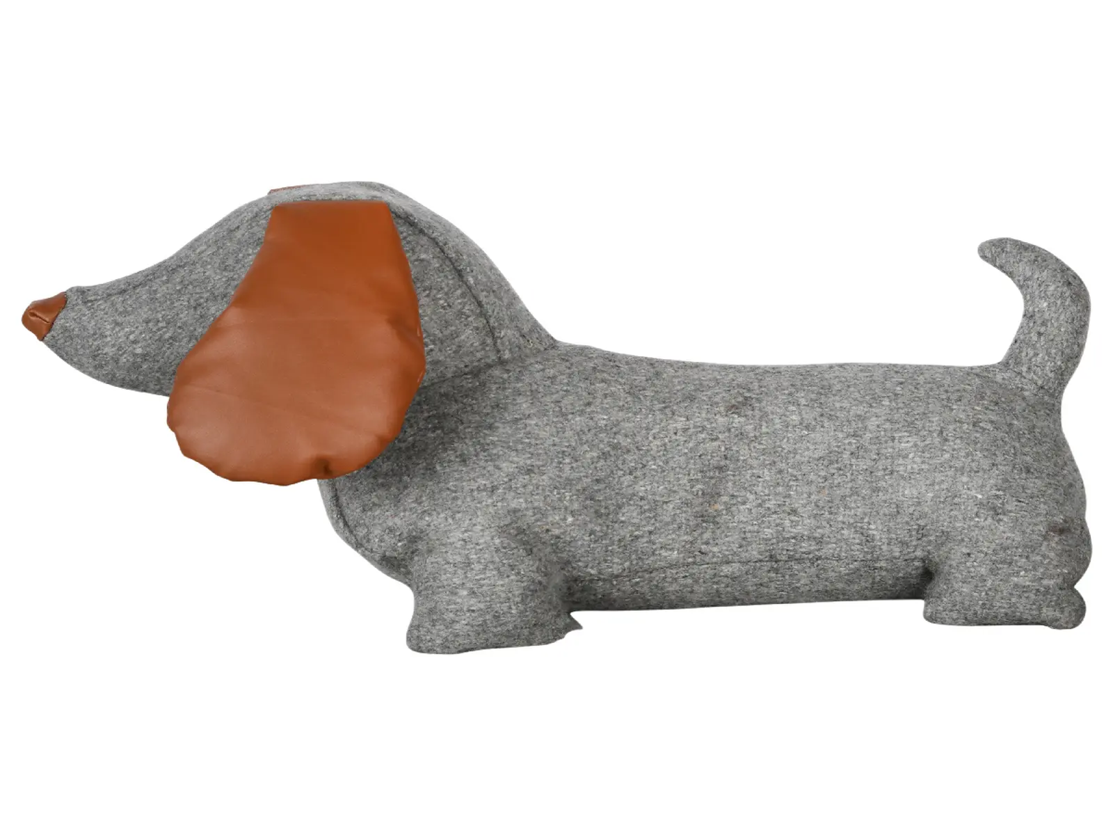 Zarážka na dveře Pes DOGGY, 1.jezevčík/2.knírač, šedá, 32x27cm (balení obsahuje 2 kusy!)|Esschert Design