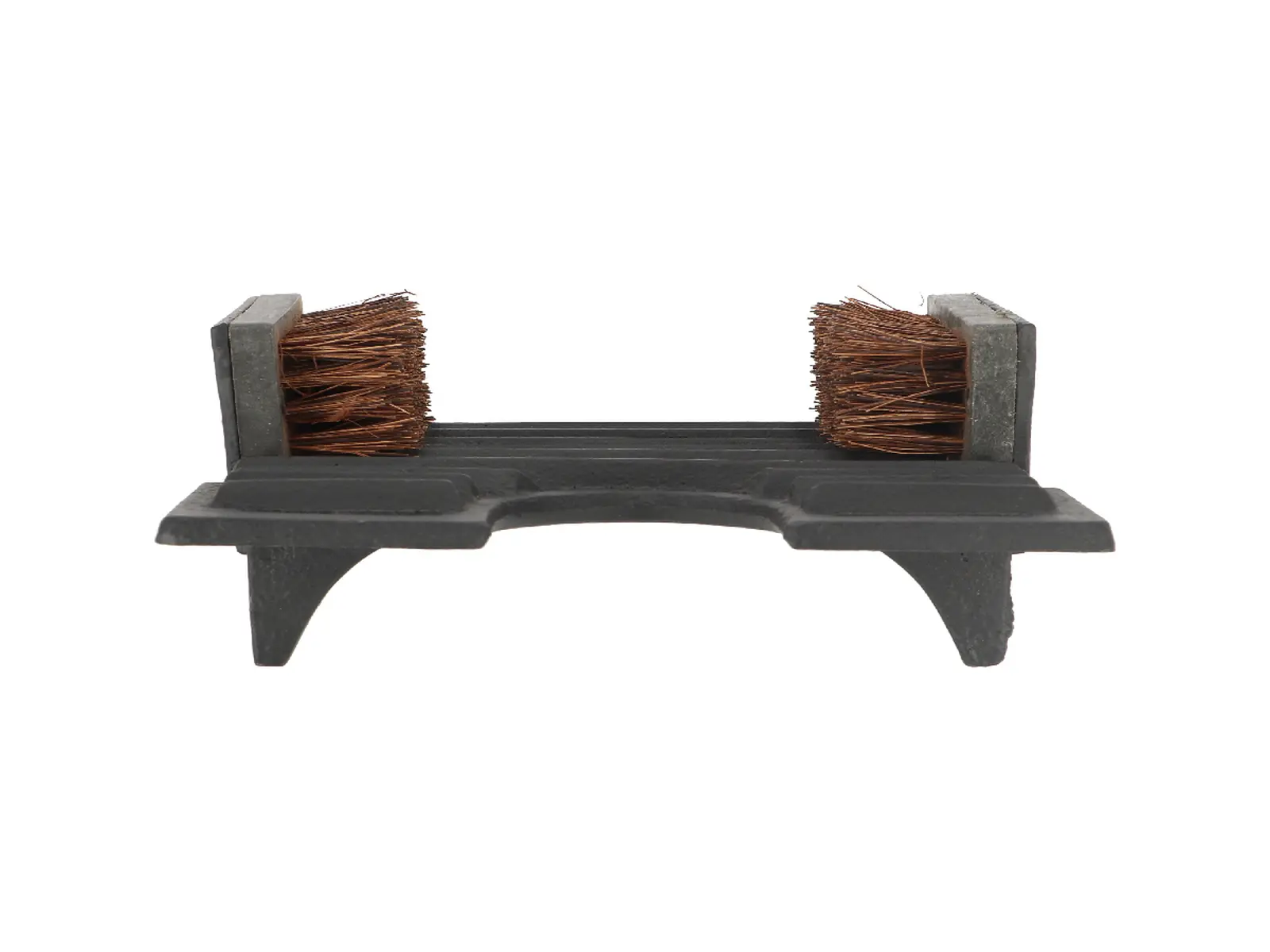 Zouvák bot s kartáčky BOOTJACK, litina a kokosové vlákno, 26cm, hnědá|Esschert Design