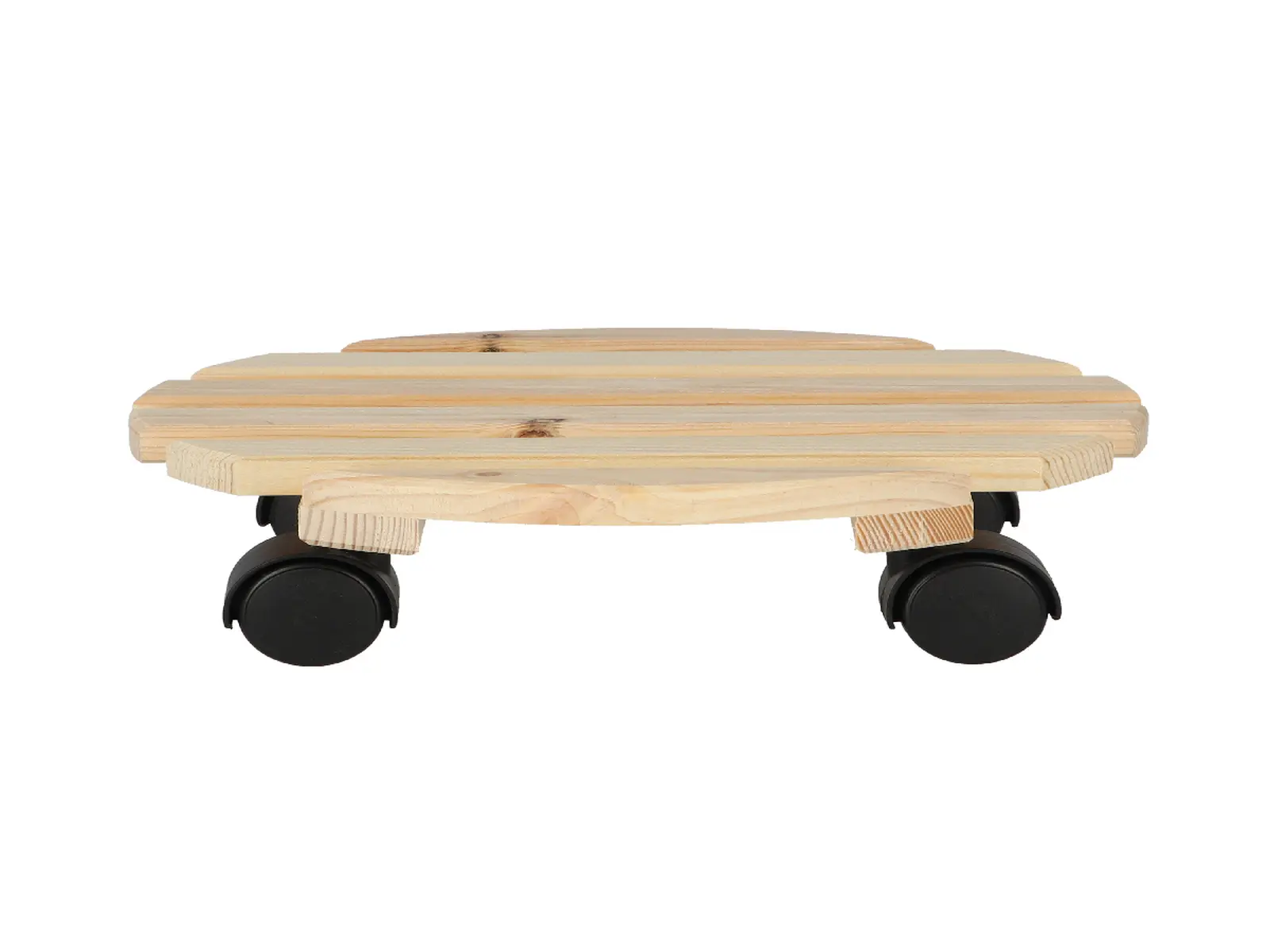 Podložka pod květináč, pojízdná, pr. 28cm, přírodní|Esschert Design