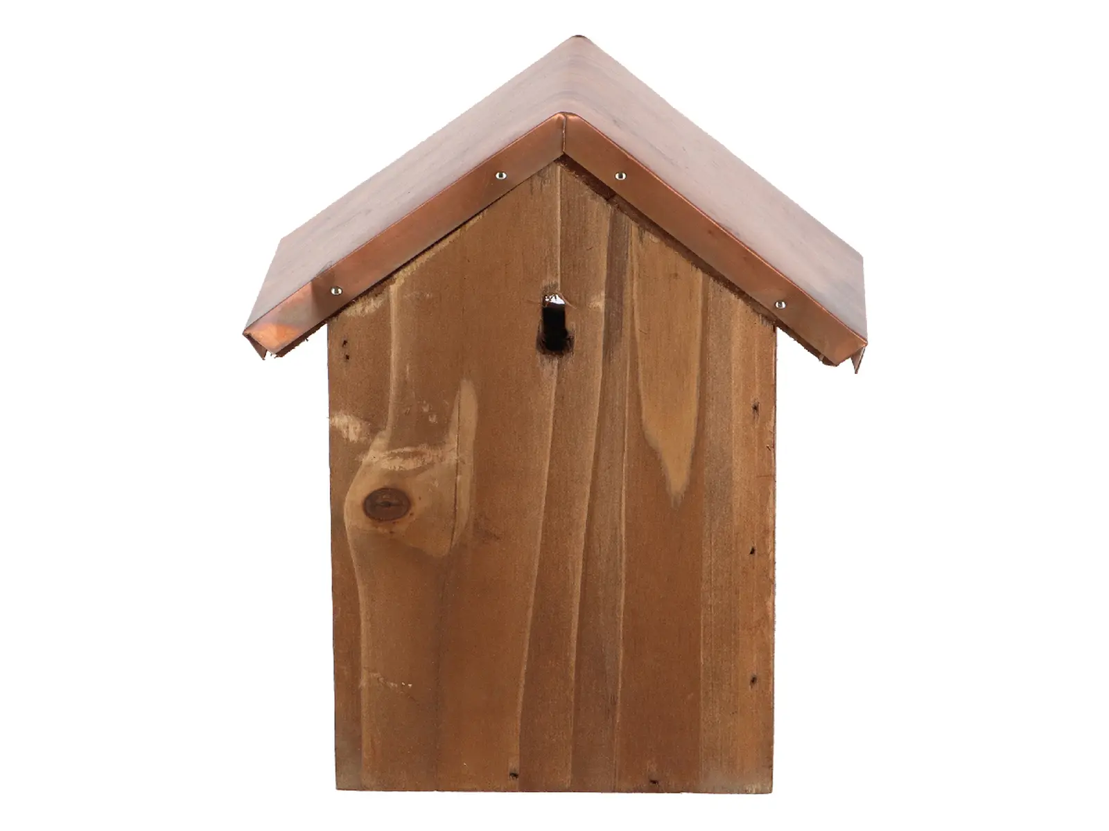Dřevěná Budka BEST FOR BIRDS antik, měděná střecha - Sýkora modřinka|Esschert Design