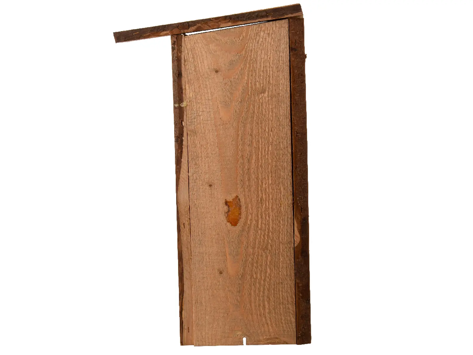 Budka WOODPECKER pro datla, 100% borové dřevo, 19x24x55cm, hnědá|Esschert Design
