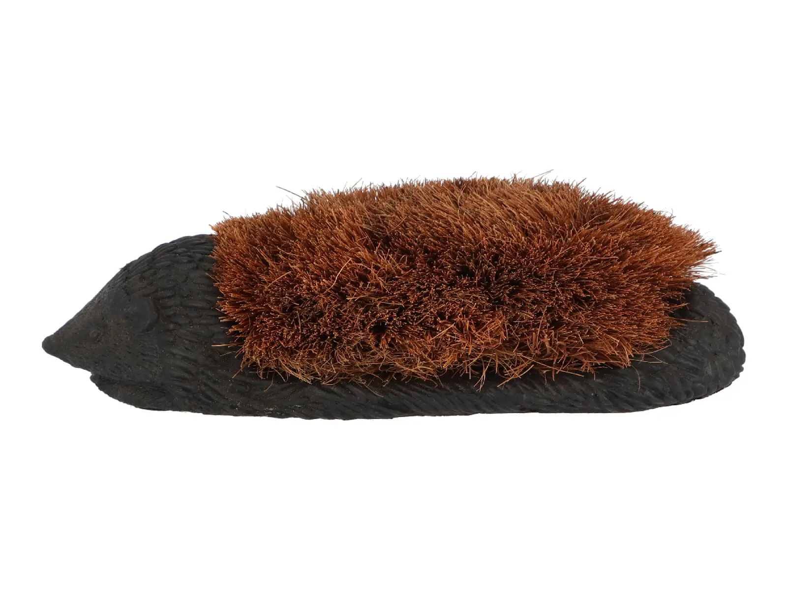 Rohožka BEST FOR BOOTS 3D - ježek menší, černá s přírodní, štětiny z kokosového vlákna, 26,5 x 14 cm|Esschert Design